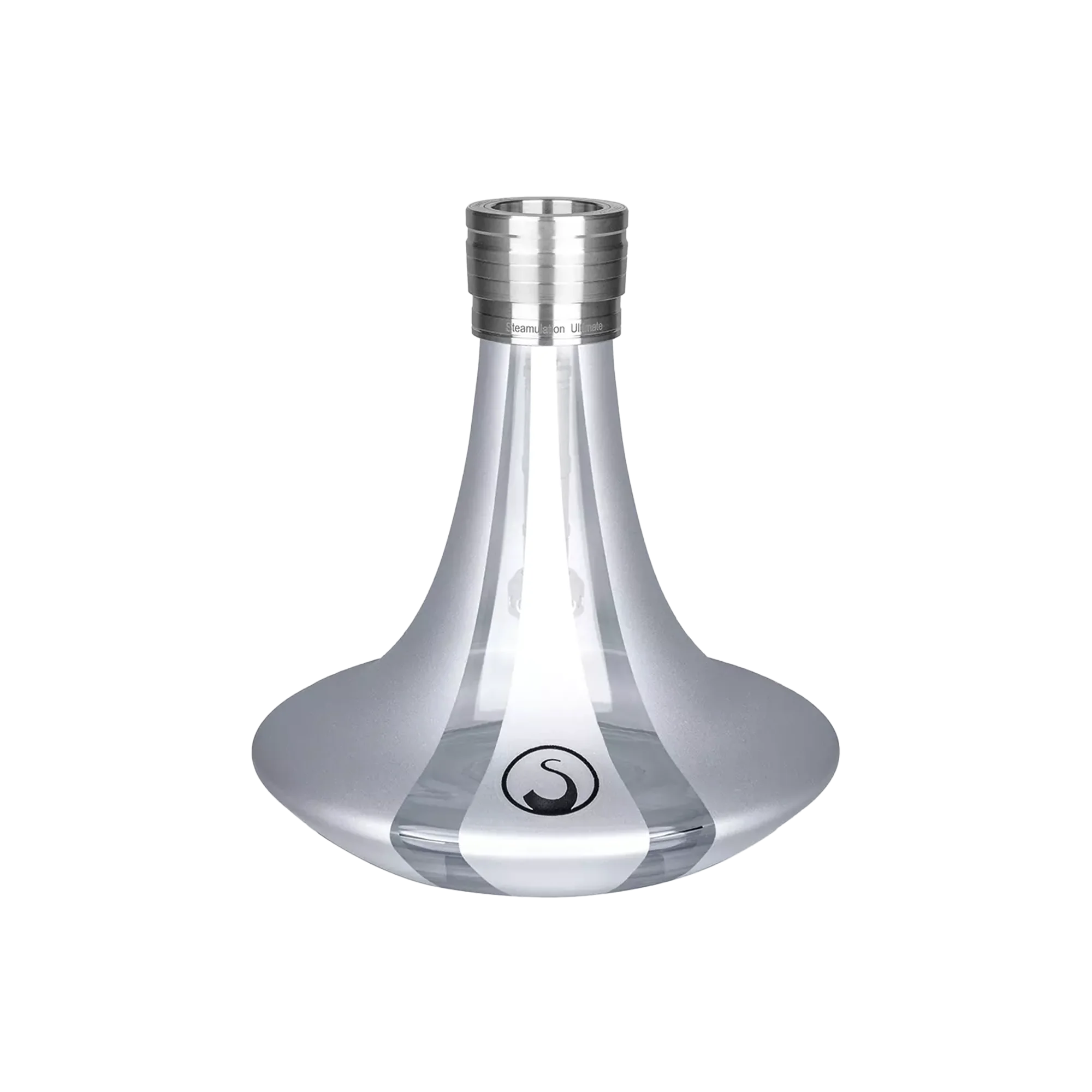 Hochwertige Steamulation Ultimate/Ultimate One II Shisha Bowl mit Steam Click Silver Matt Metallic günstig  kaufen 1