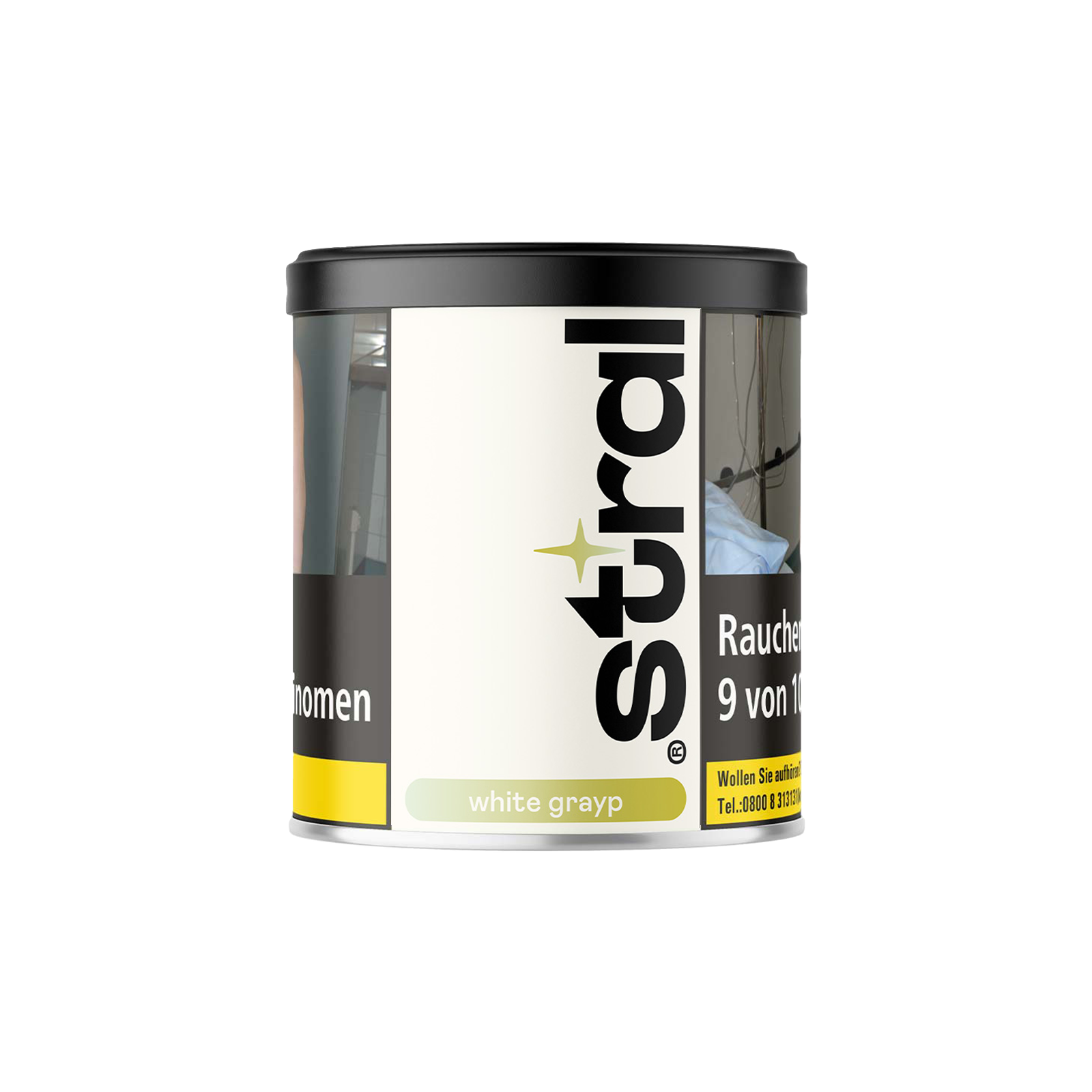 Stral White Grayp 200 g Shisha Tabak – klassischer Traubengeschmack 2