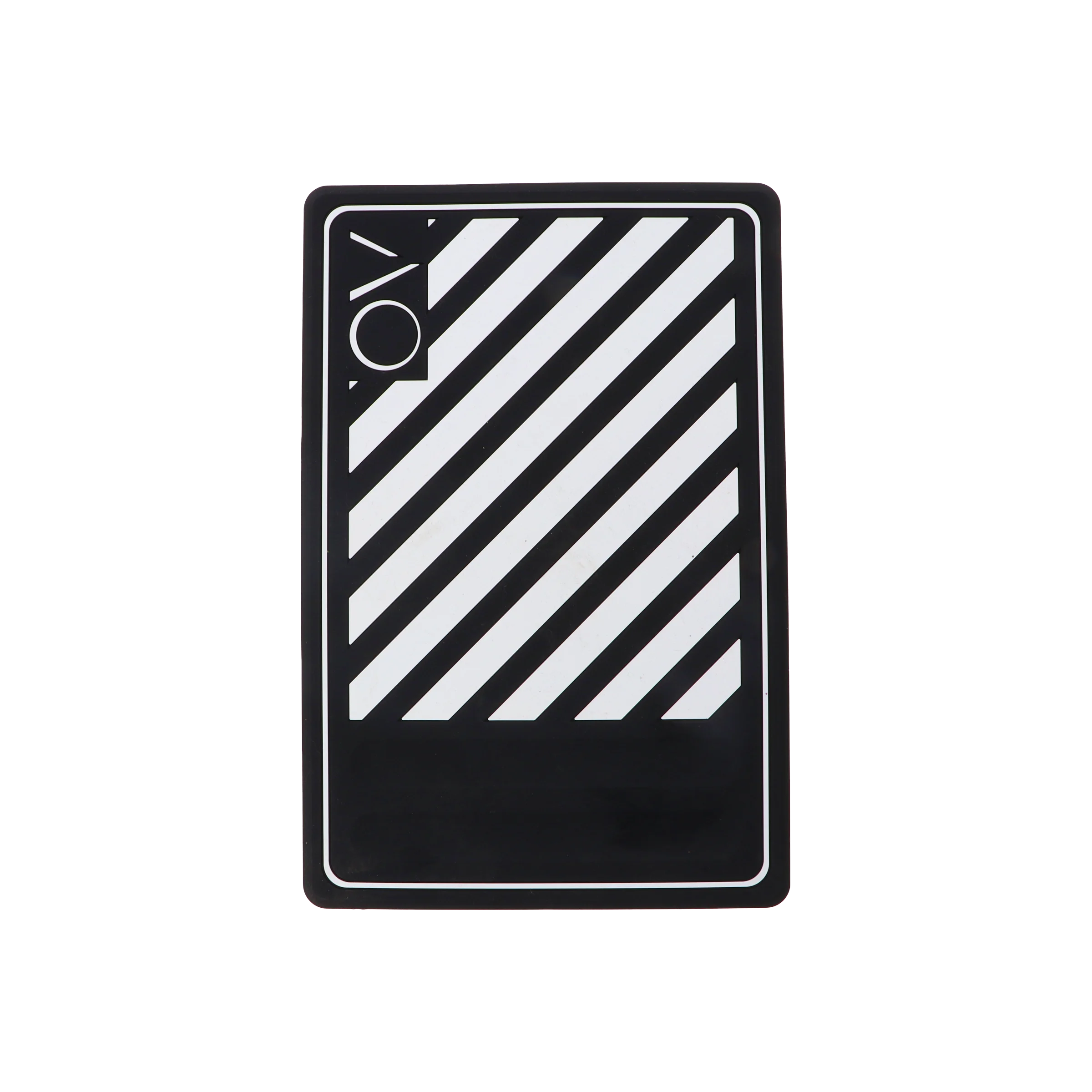 Ao - Silicone Bowl Mat - Zebra - White