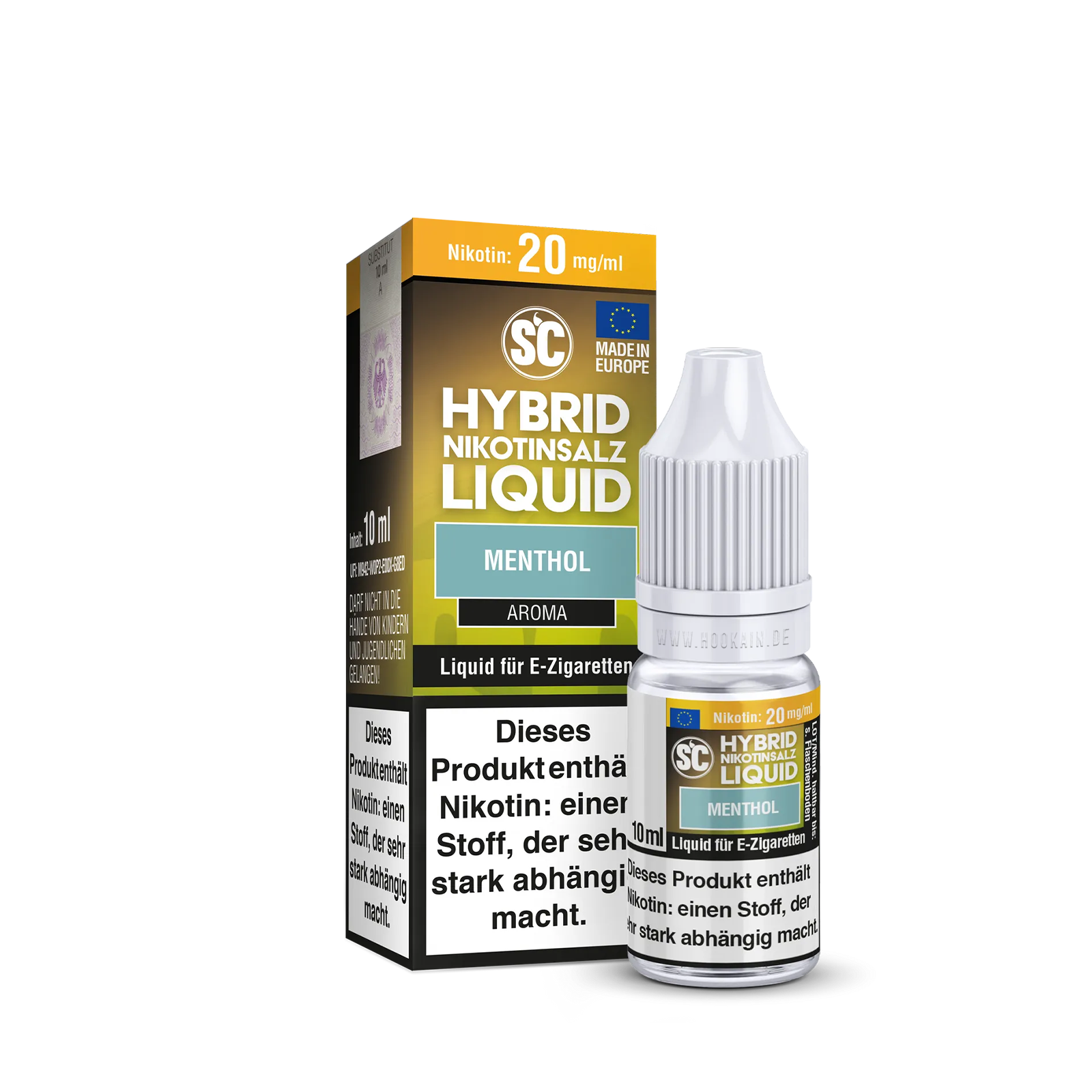 SC - E-Liquid - Hybrid Nikotinsalz - Menthol - 10 ml - 20 mg 2