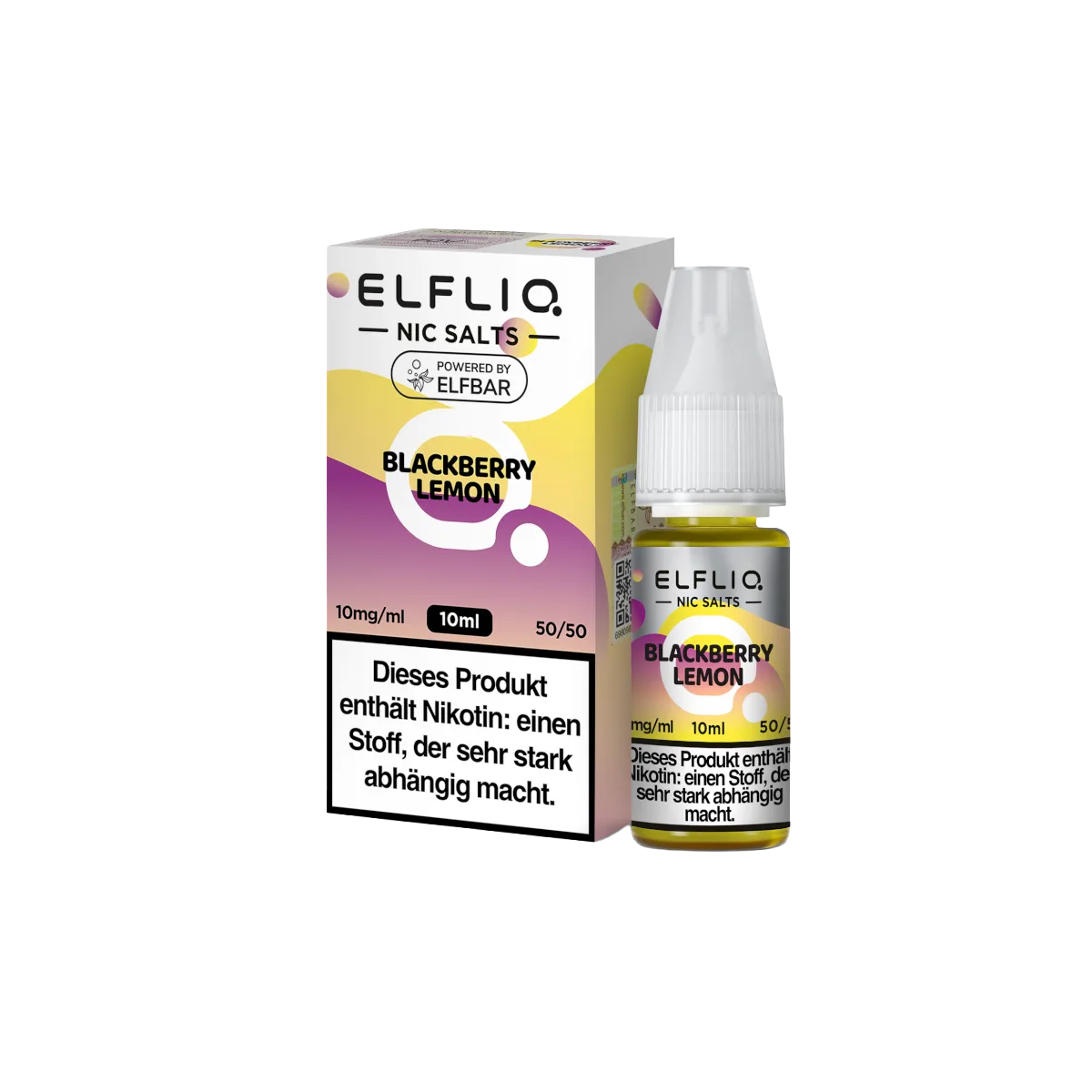 Elf Bar - ElfliQ - E-Liquid - Nikotinsalz - Blackberry Lemon - 10 mg1-