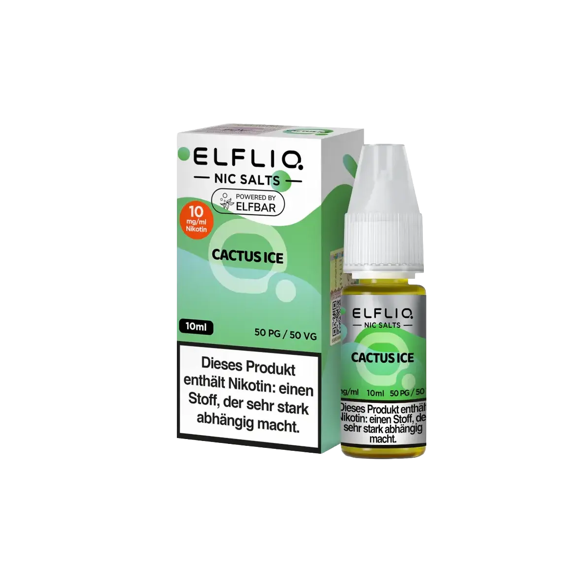 Elf Bar - ElfliQ - E-Liquid - Nikotinsalz - Cactus Ice - 10 mg1-