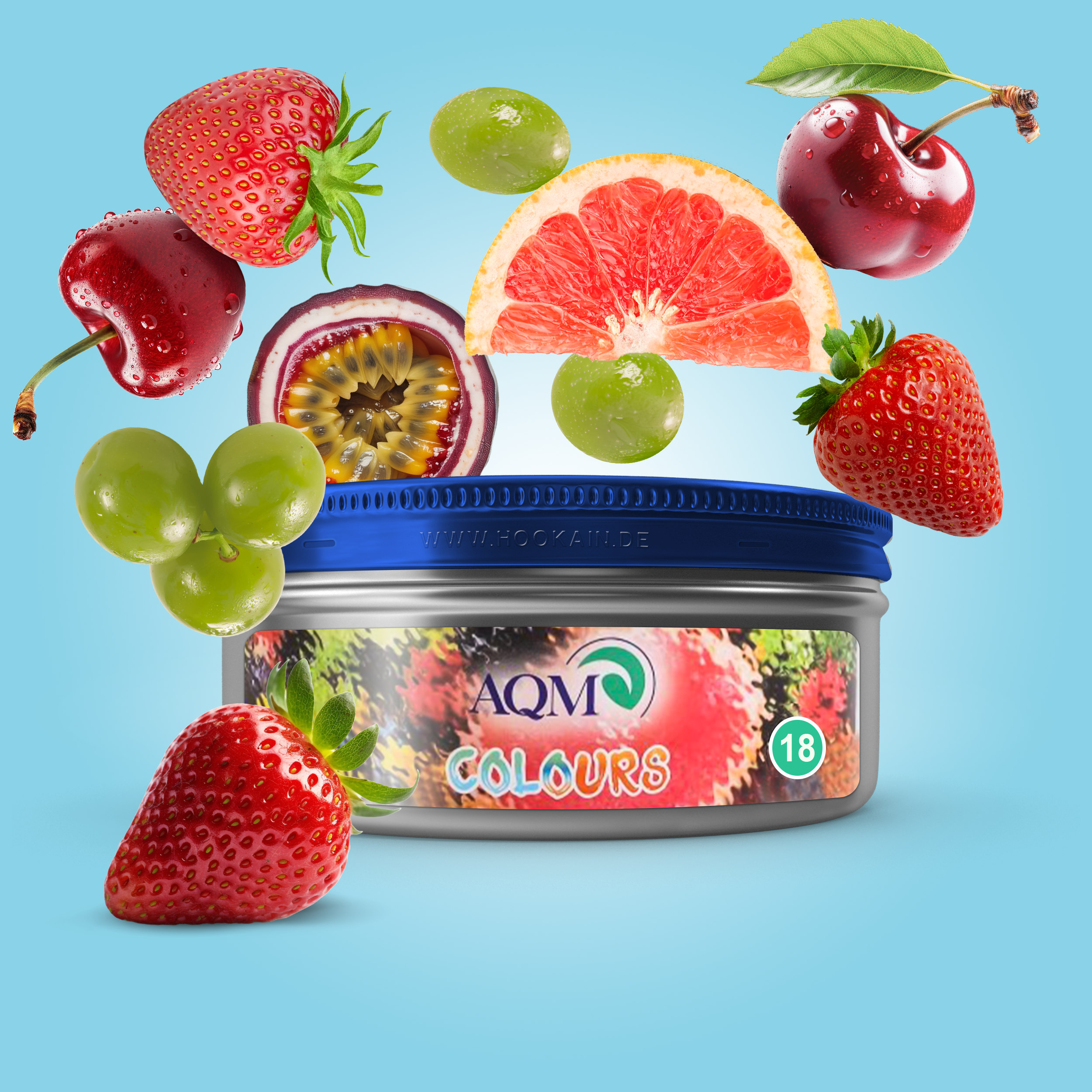 Aqua Mentha Colours &ndash; Bunter Fruchtmix mit Frische 1