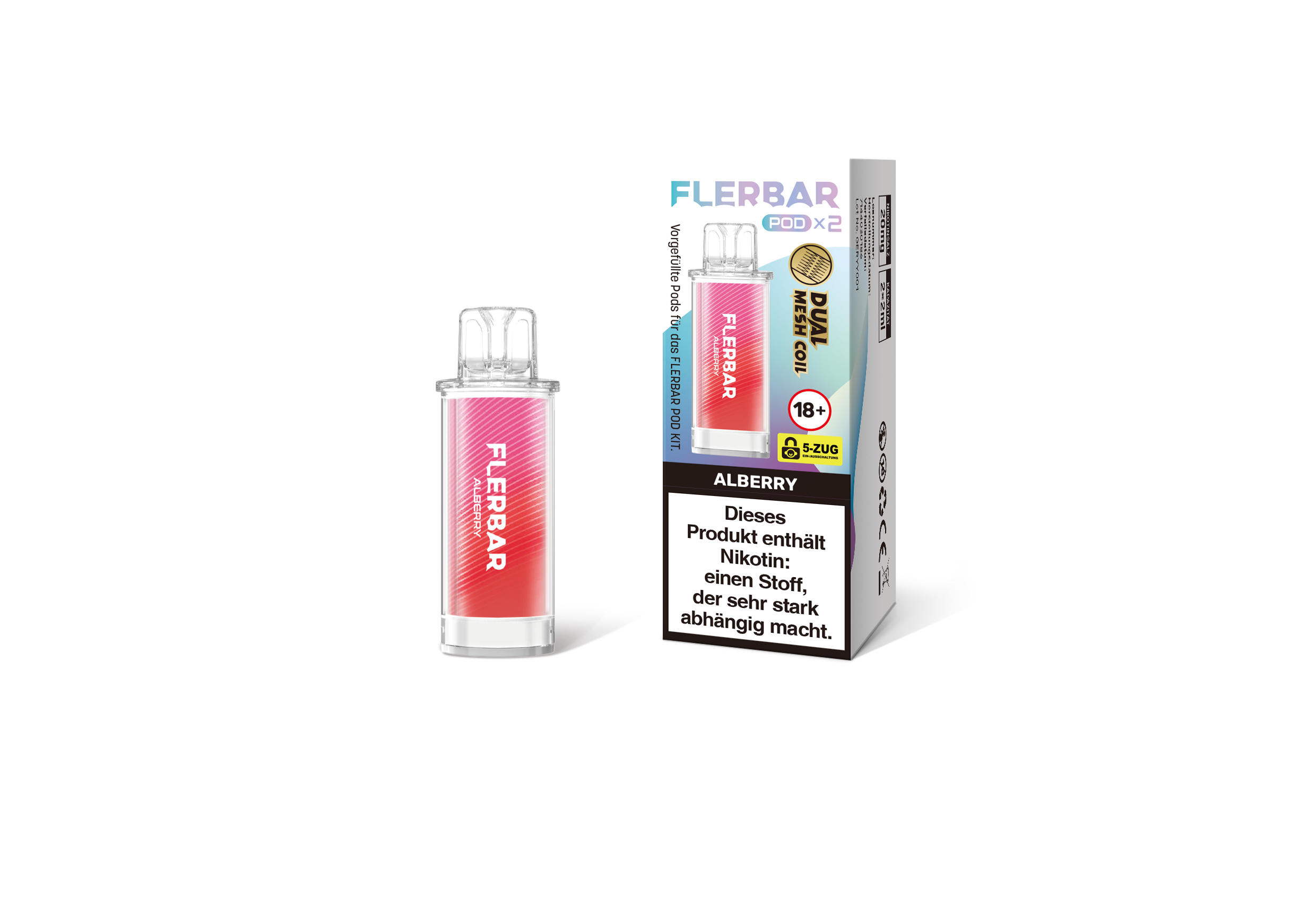 Flerbar Prefilled Pod Alberry 20 mg | Günstig online 2