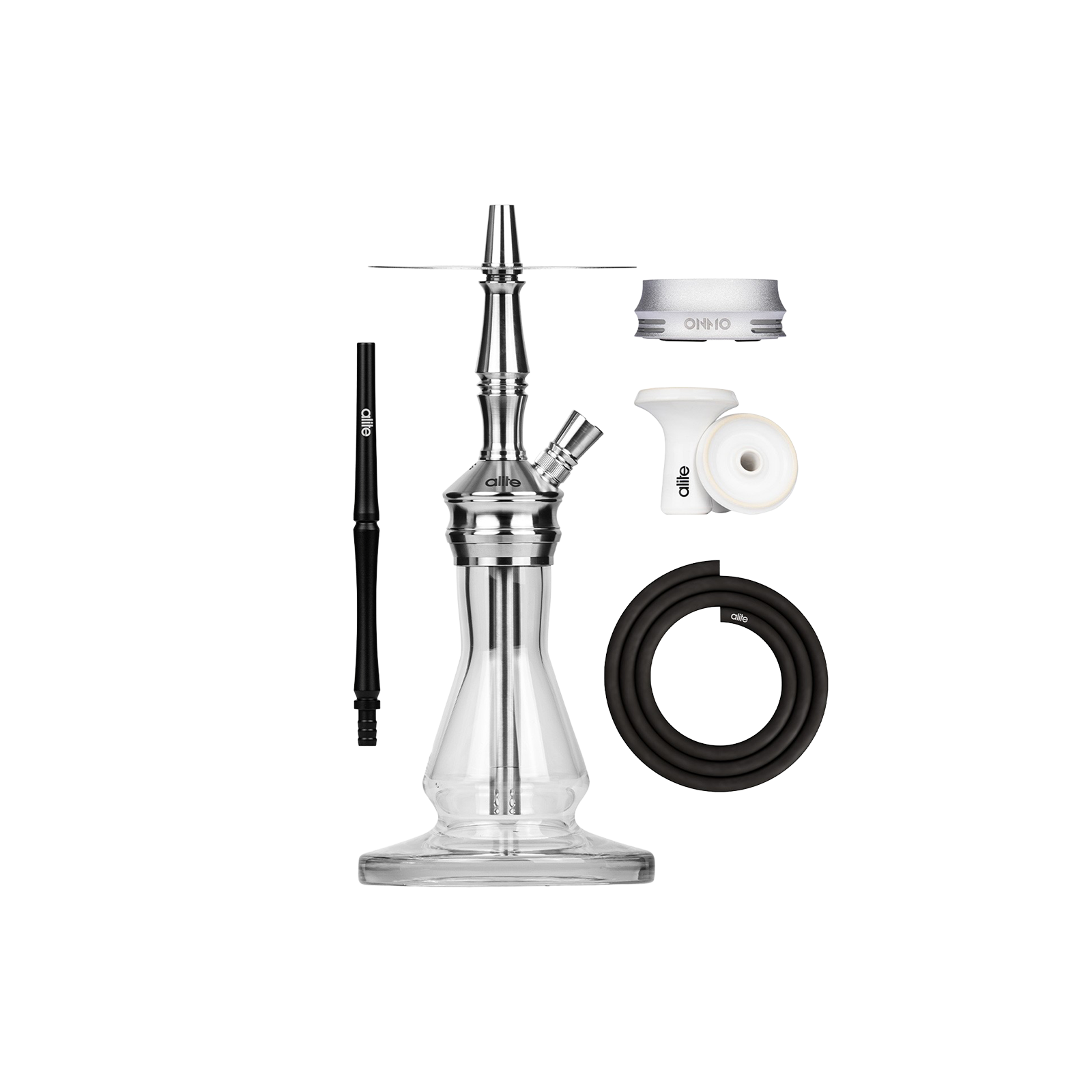 Alite Swiss Mini Lounge Silver Shisha – Edles Kompaktmodell 1