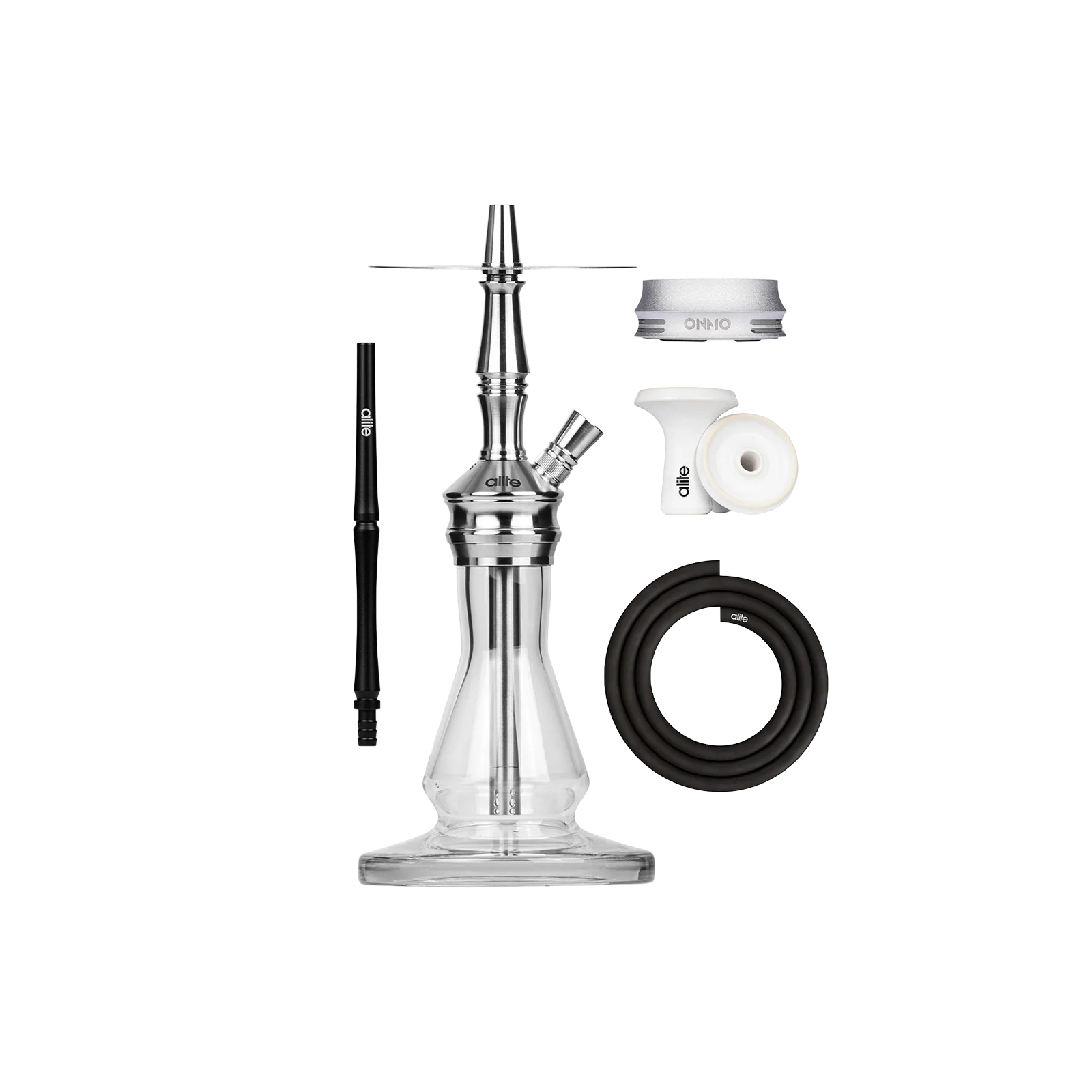 Alite Swiss Mini Lounge Silver Shisha – Edles Kompaktmodell 1