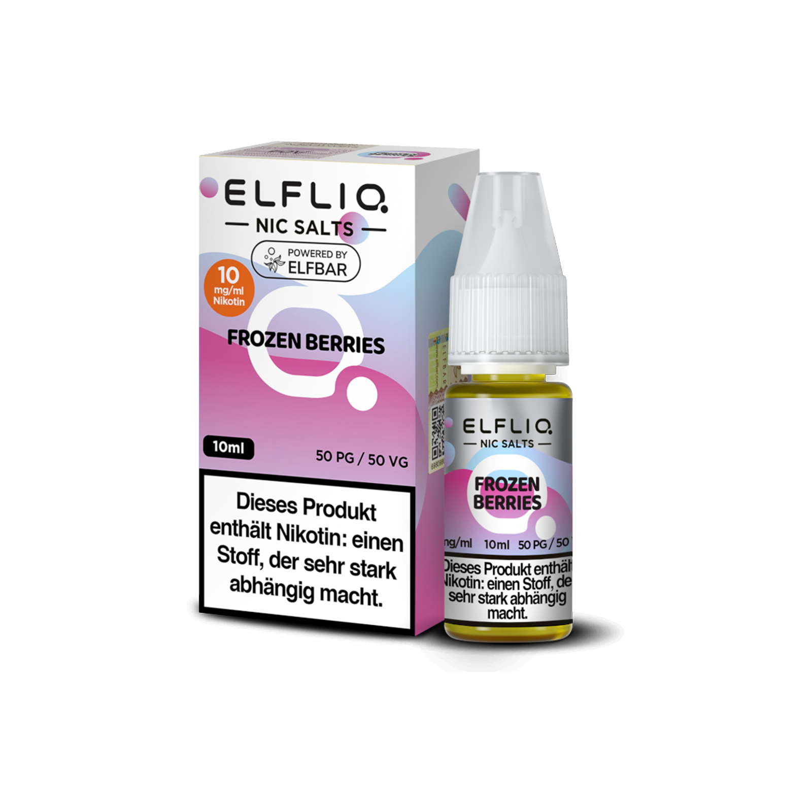 Elf Bar - ElfliQ - E-Liquid - Nikotinsalz - Frozen Berries - 10 mg1