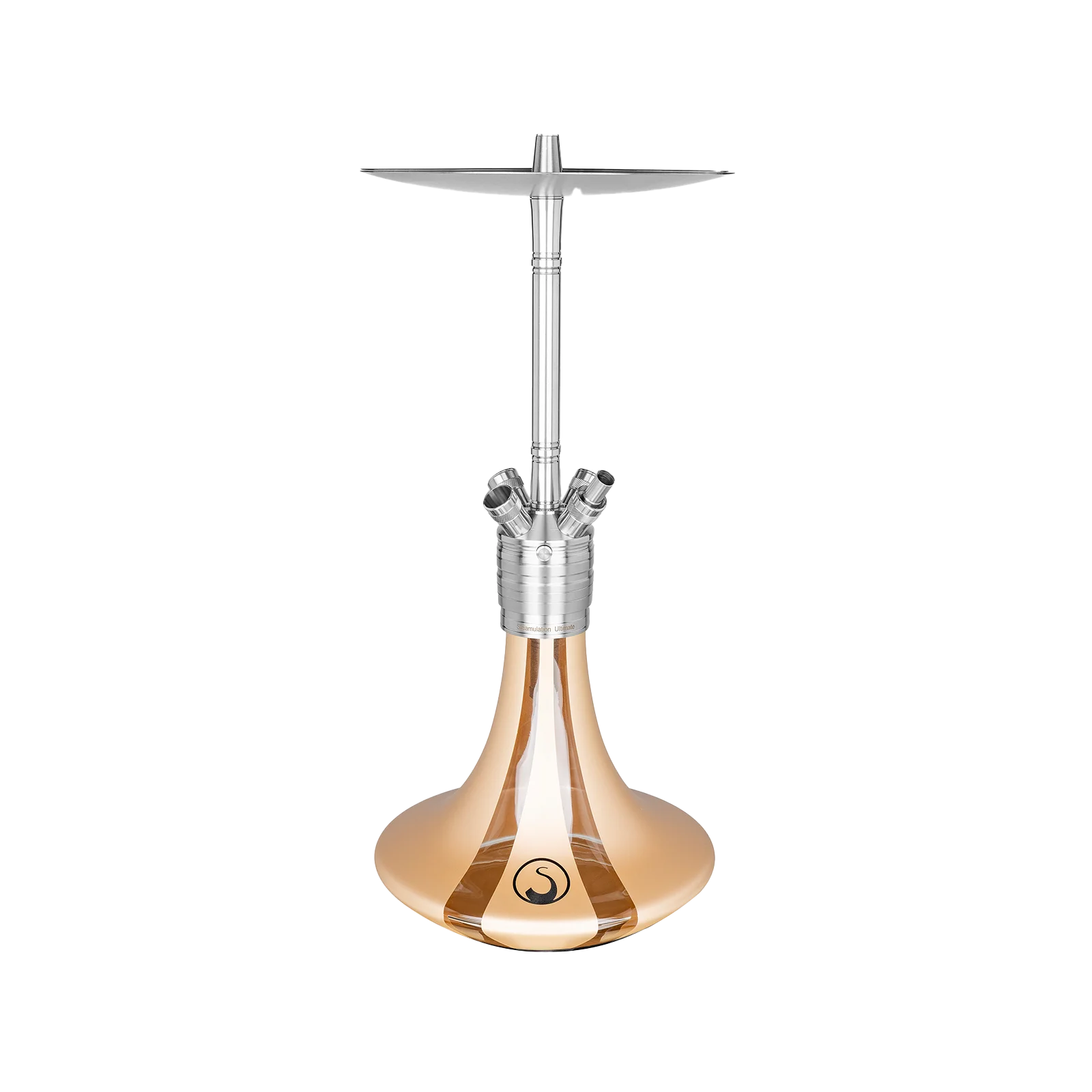 Steamulation Gen. III Gold Matt Metallic Shisha – Premium 4-Schlauch Wasserpfeife 1 Steamulation Gen. III Gold Matt Metallic Shisha – Premium 4-Schlauch Wasserpfeife 1