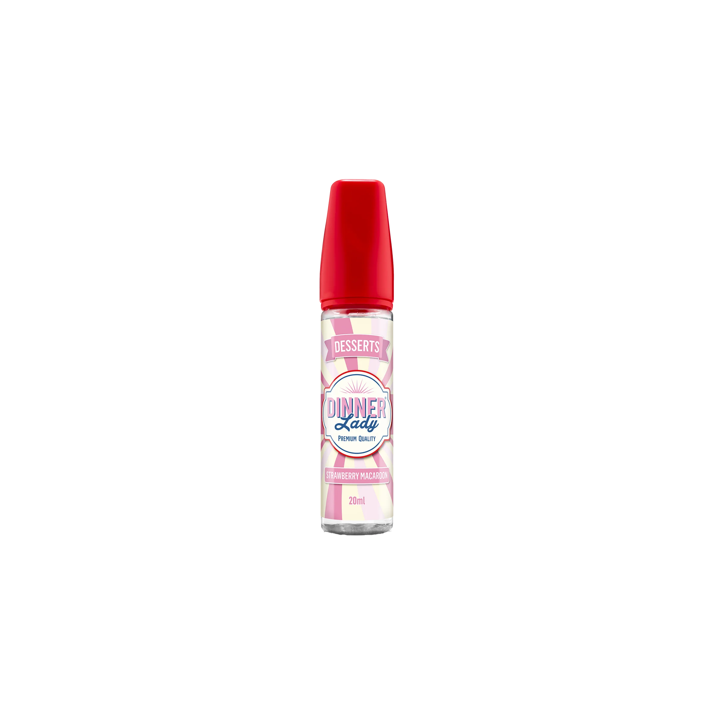 Dinner Lady - E-Liquid - Aroma - Longfill - Strawberry Macaroon - 20 ml