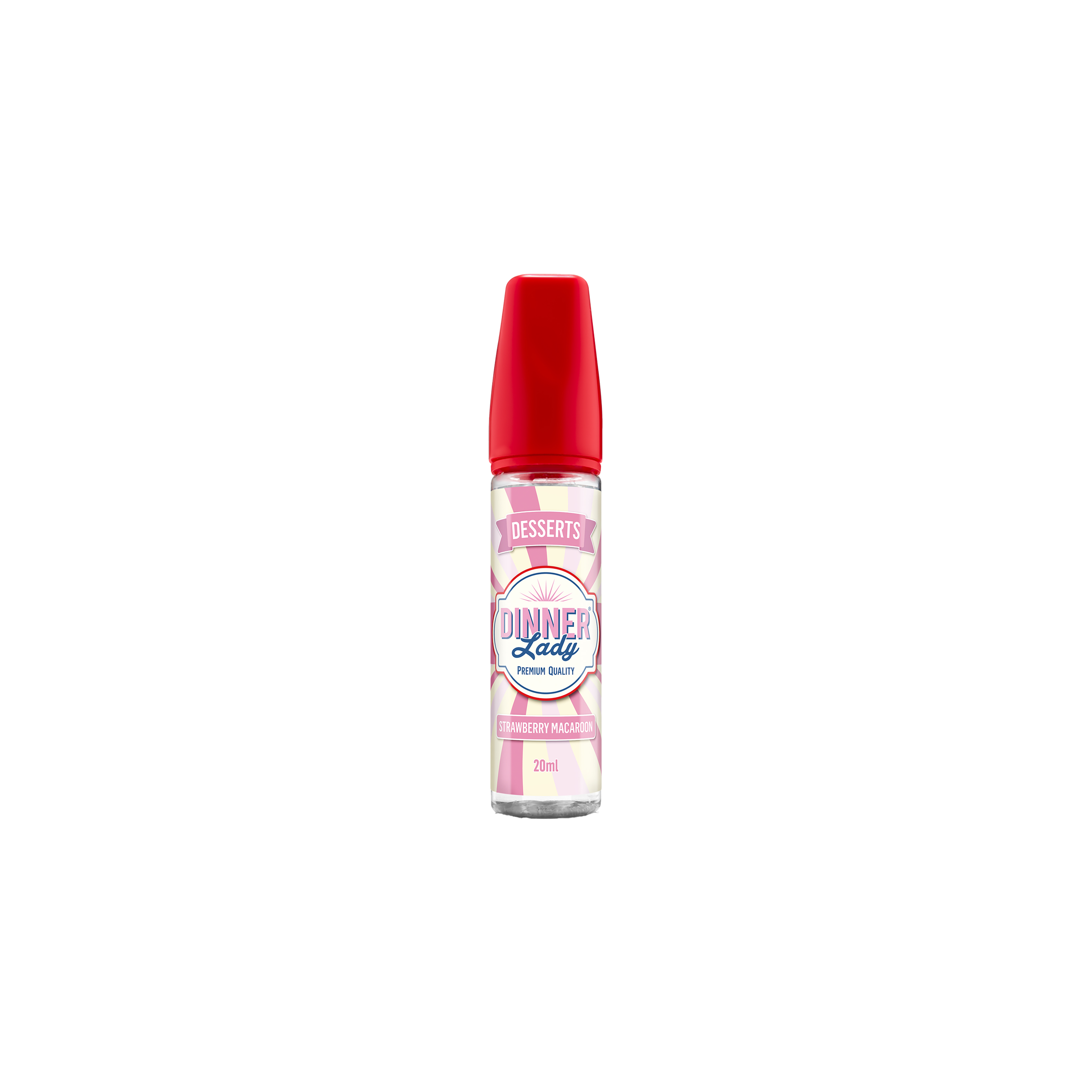 Dinner Lady - E-Liquid - Aroma - Longfill - Strawberry Macaroon - 20 ml