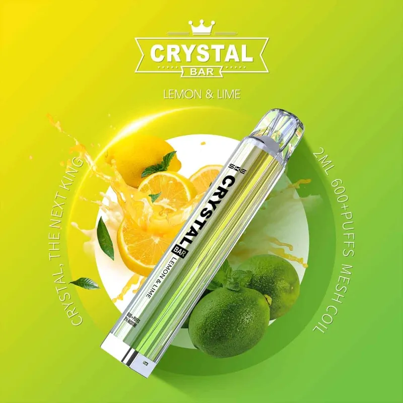 Crystal Bar Lemon Lime Einweg E-Zigarette Online bestellen