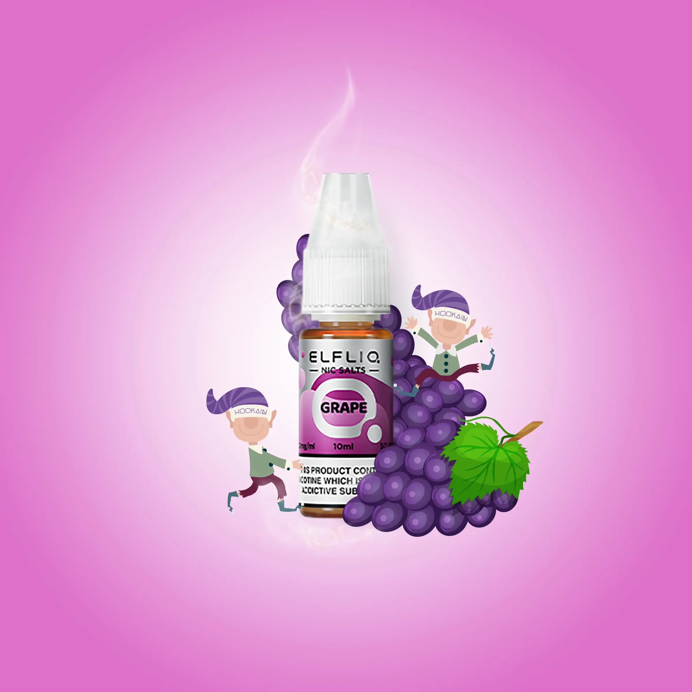 ElfliQ - Grape - 10 mg | E-Zigaretten Liquid von Elf Bar kaufen1