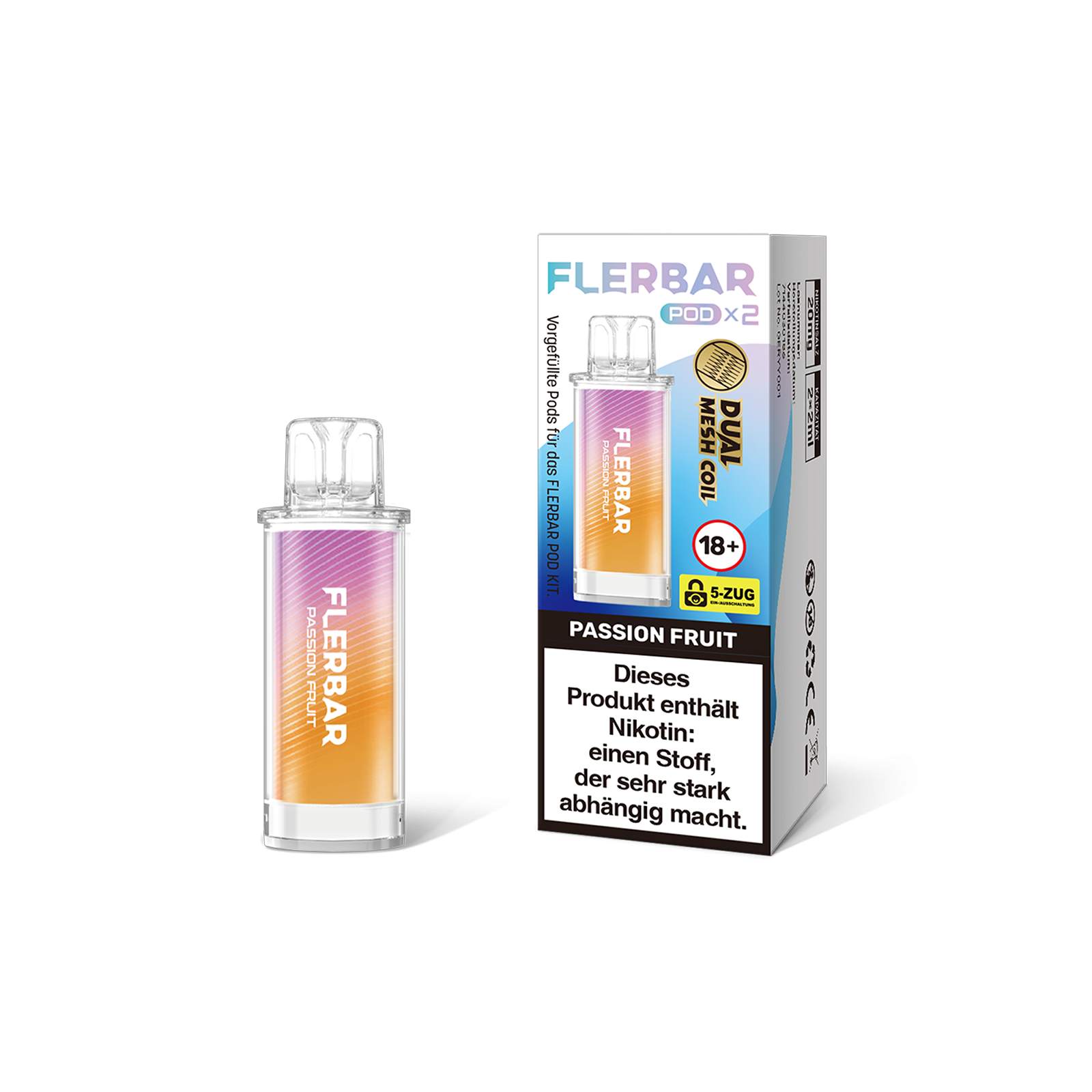 Flerbar - Prefilled Pod - Passion Fruit