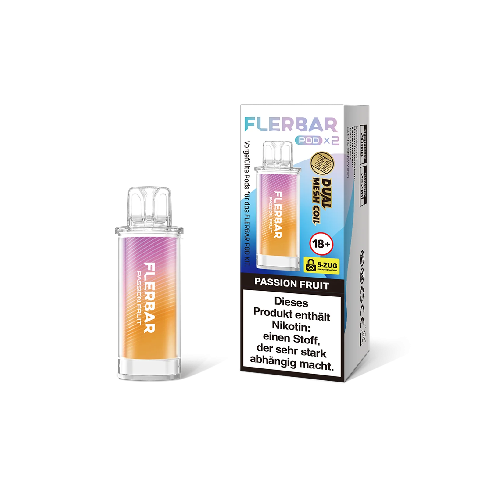 Flerbar - Prefilled Pod - Passion Fruit