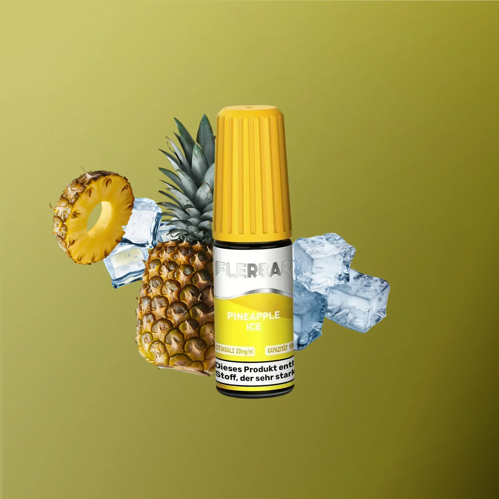 Flerbar - E-Liquid - Nikotinsalz - Pineapple Ice - 10 ml - 20 mg