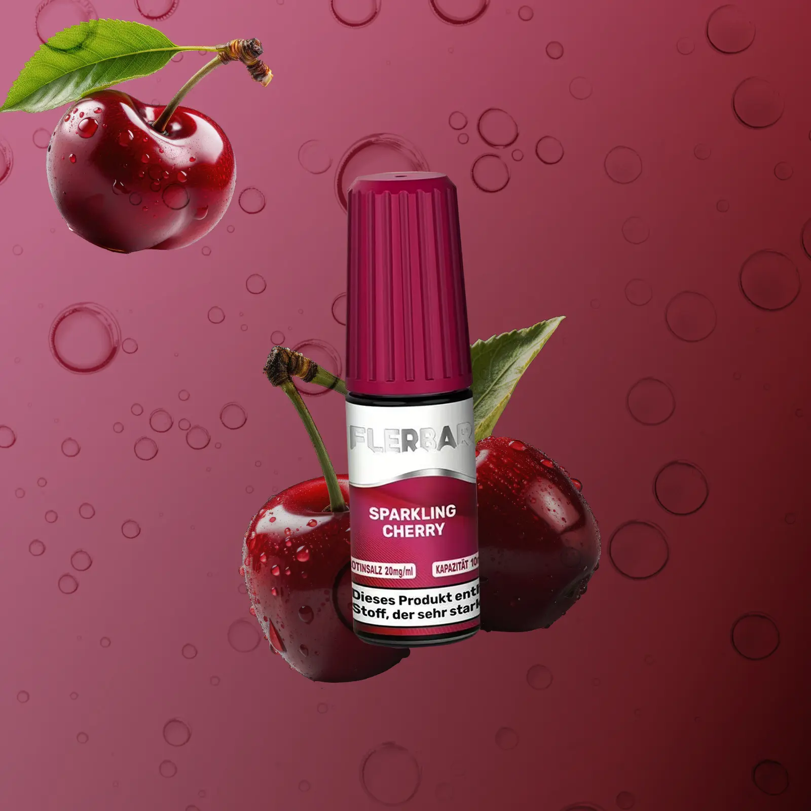 Flerbar - E-Liquid - Nikotinsalz - Sparkling Cherry - 10 ml - 20 mg