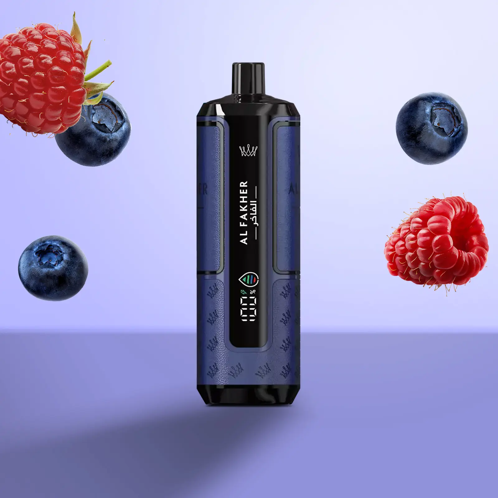 Al Fakher - Crown Bar - Hypermax - 20k - Blueberry Raspberry2