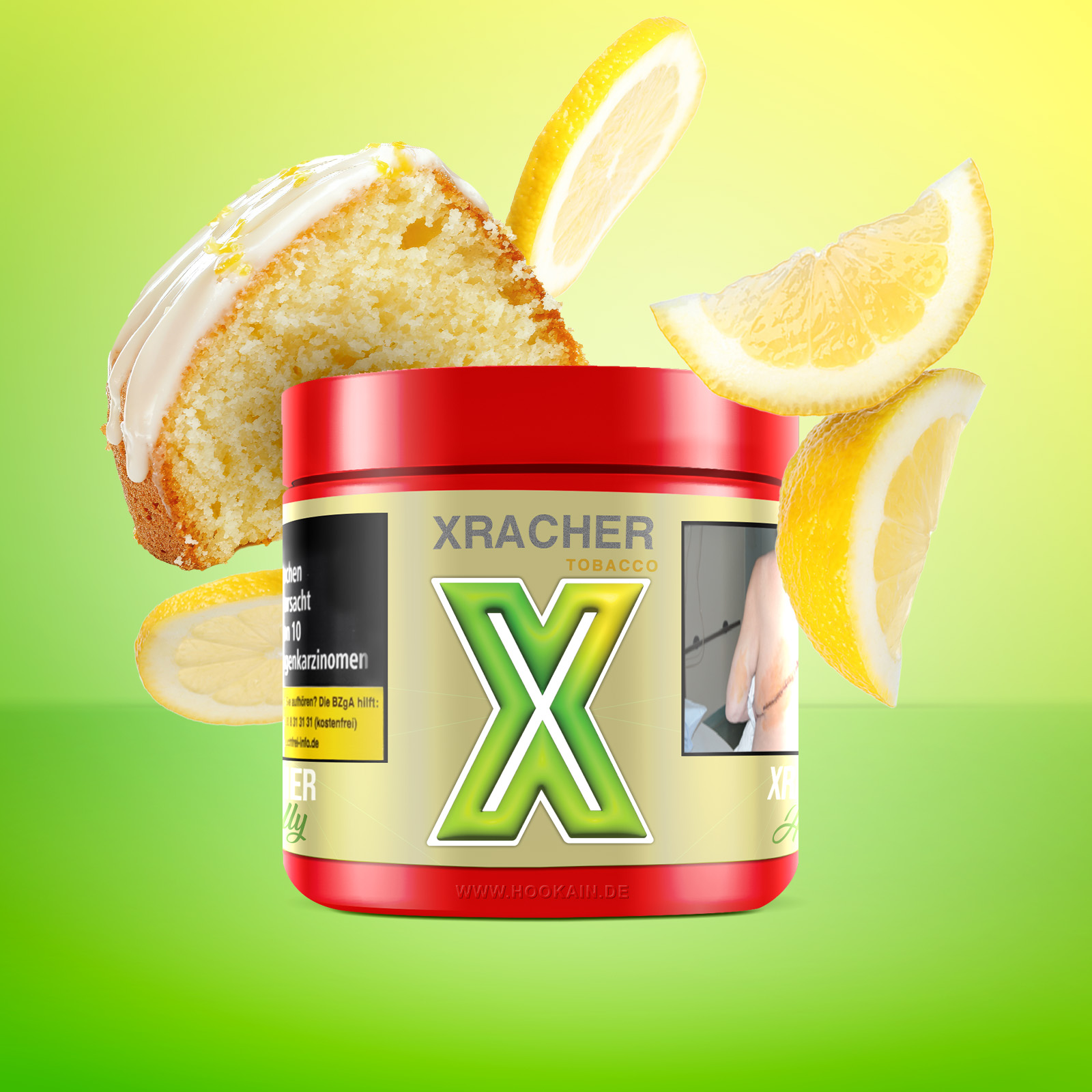  XRacher Hillbilly 200g – Zitronenkuchen Geschmack 1