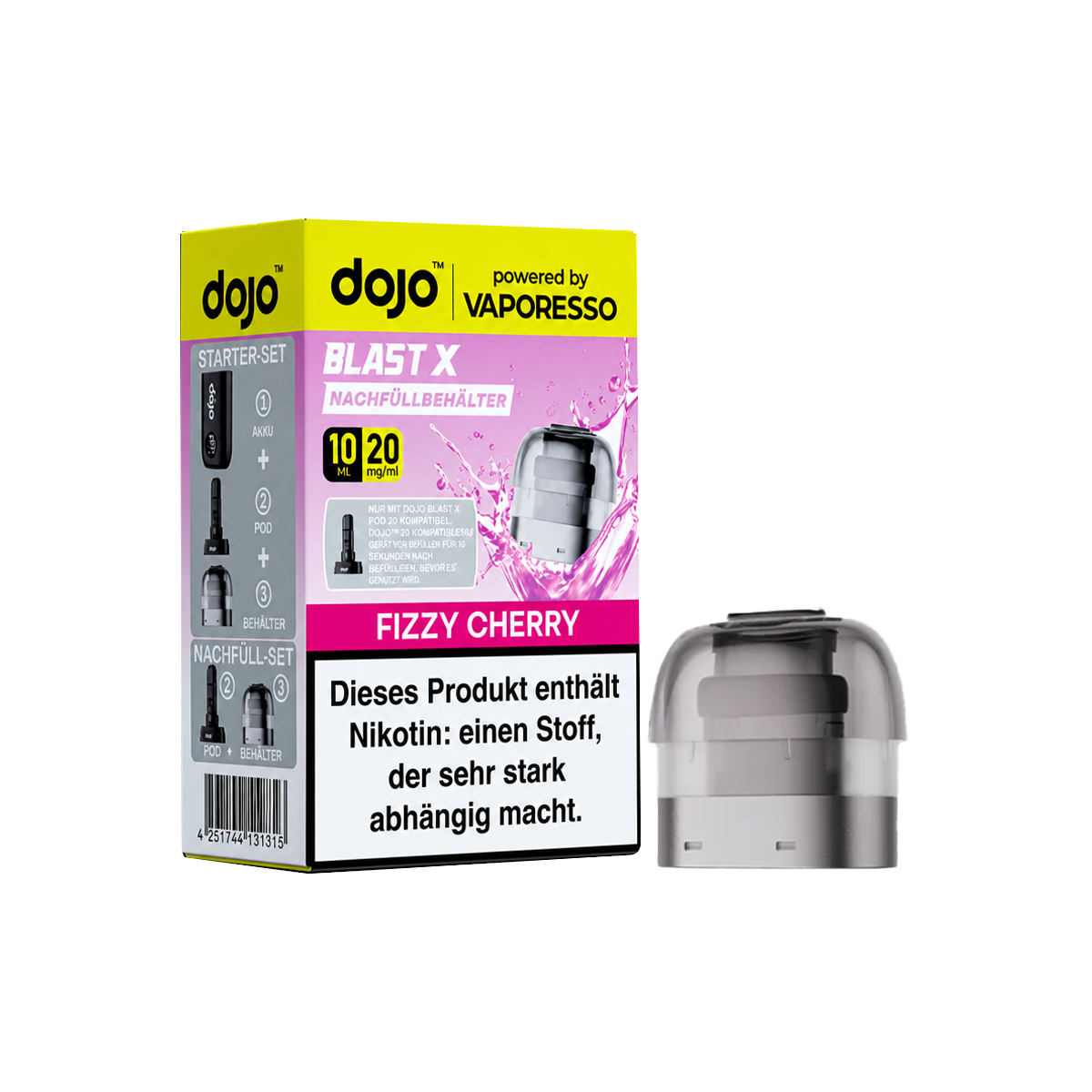 Vaporesso Dojo Blast X Double Apple 10ml Pod