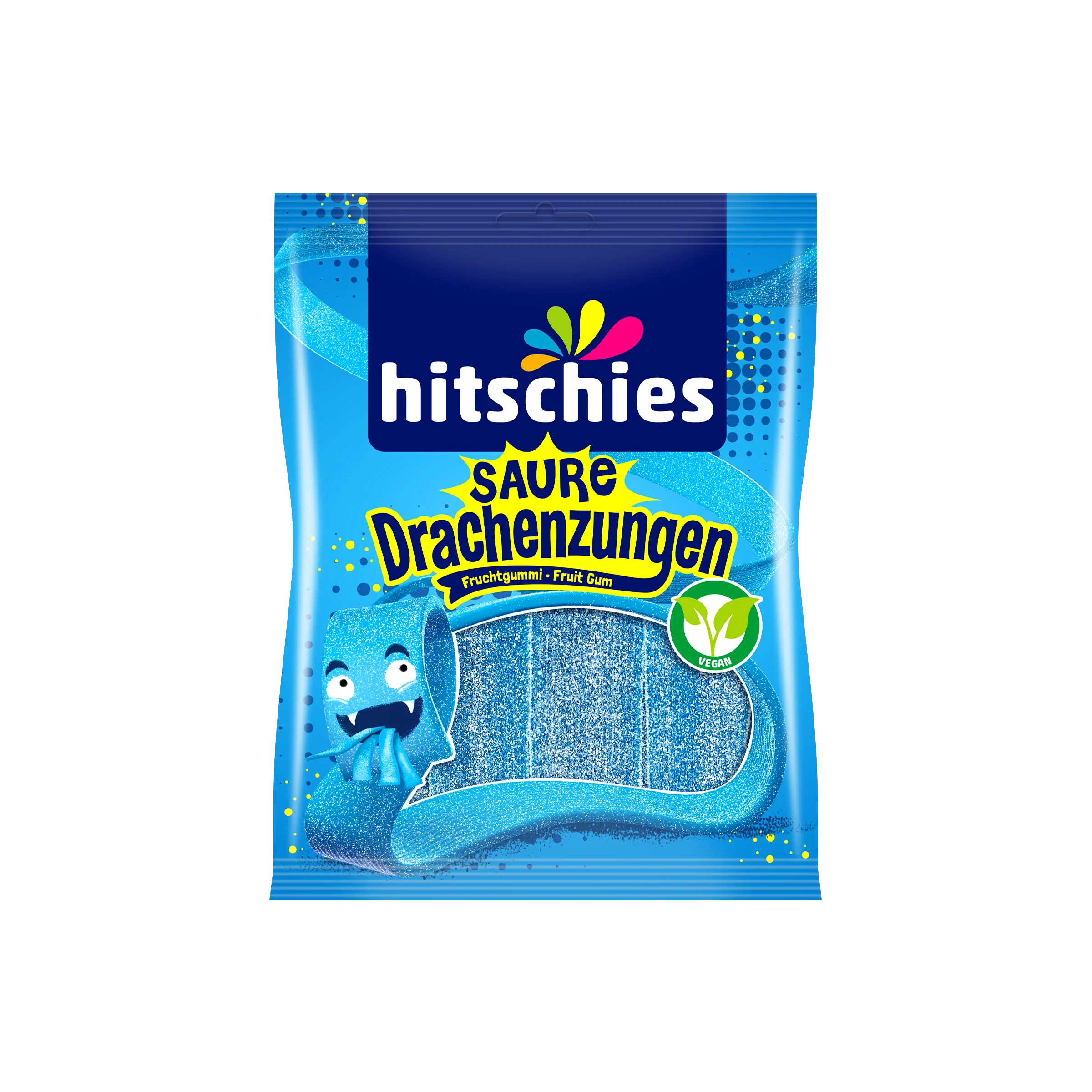 Hitschies Saure Drachenzungen Blau 125 g | Hitschler günstig online 2