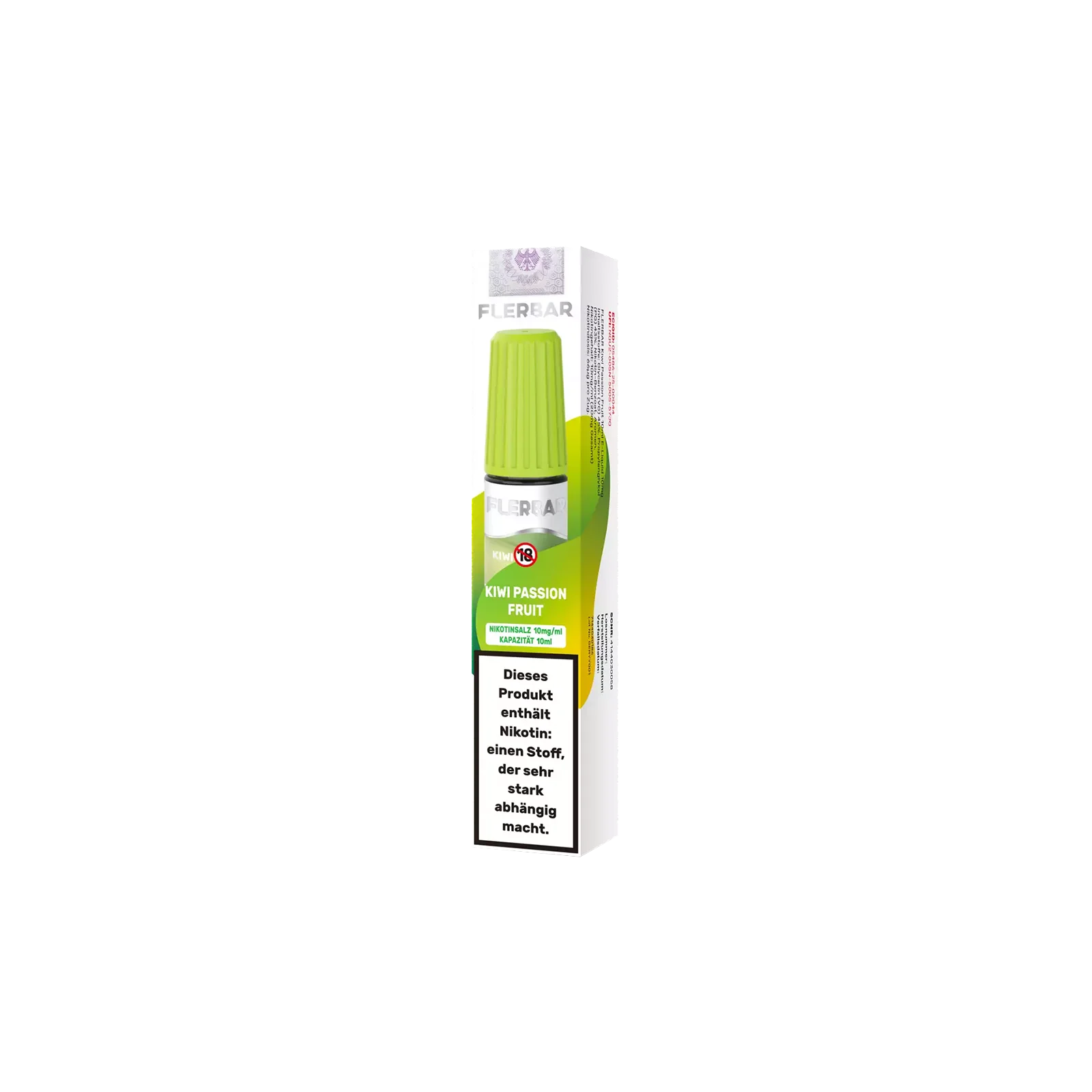 Flerbar - E-Liquid - Nikotinsalz - Kiwi Passionfruit - 10ml - 10 mg 3