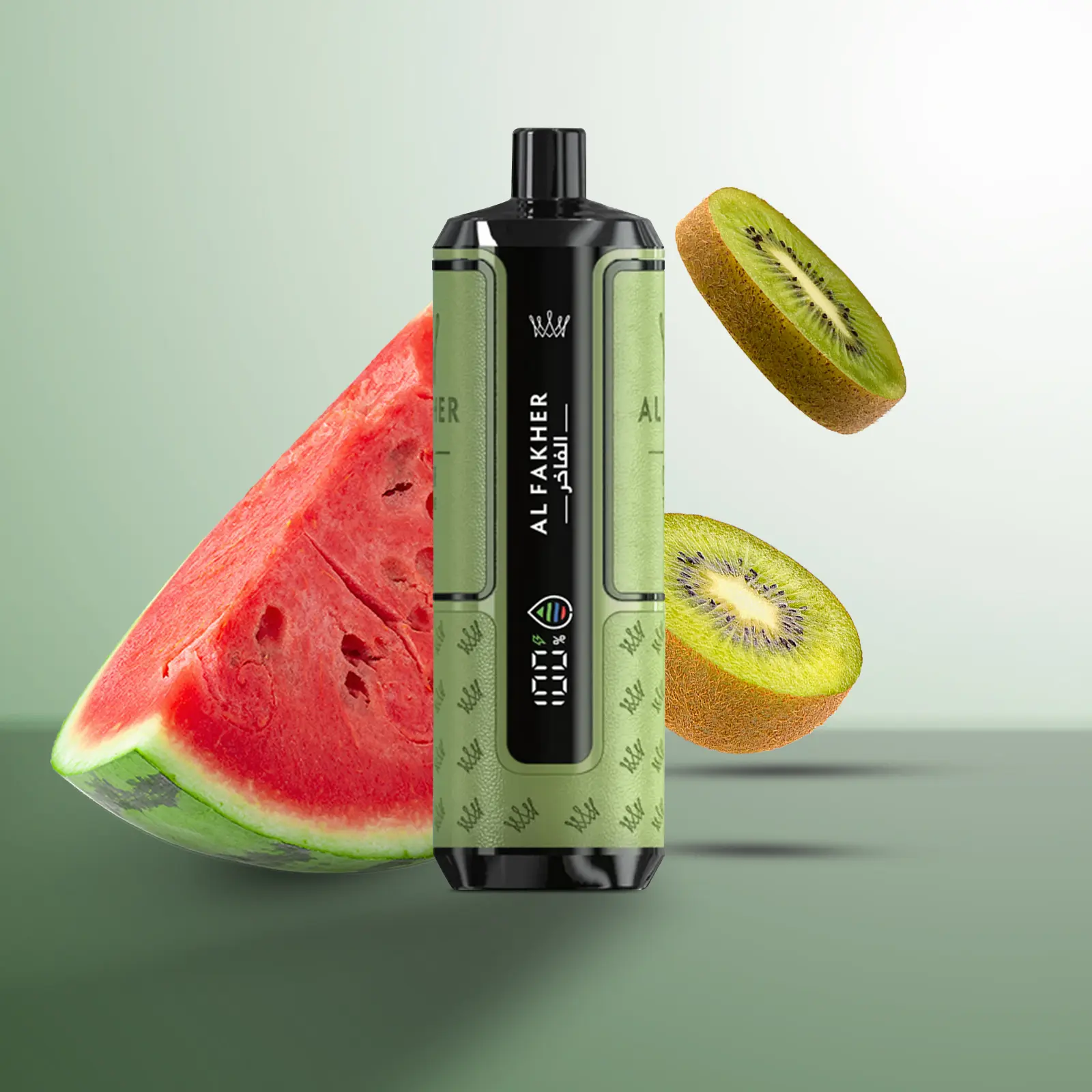 Al Fakher - Crown Bar - Hypermax - 20k - Watermelon Kiwi 2