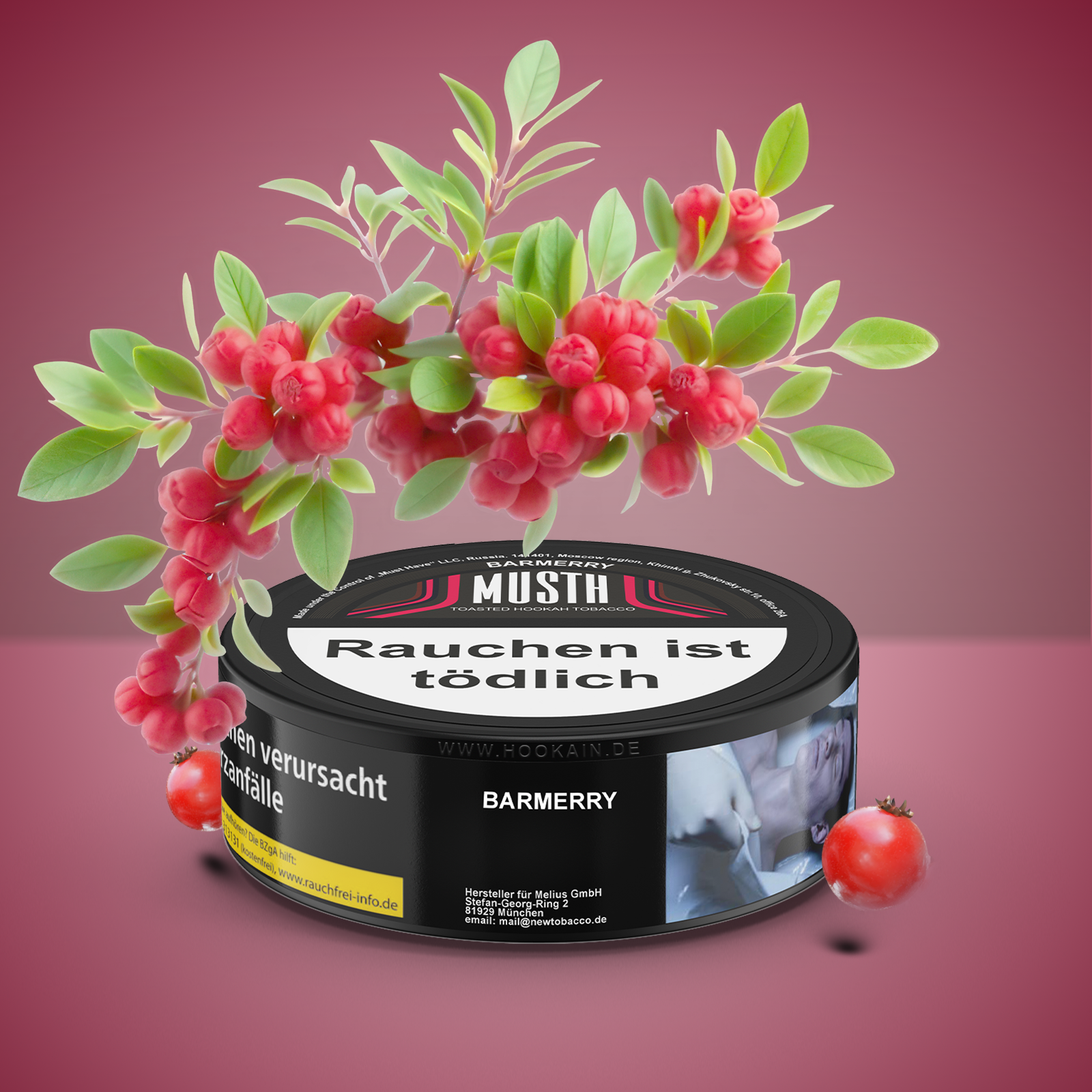 MUST H - Barmerry - 125 g 1