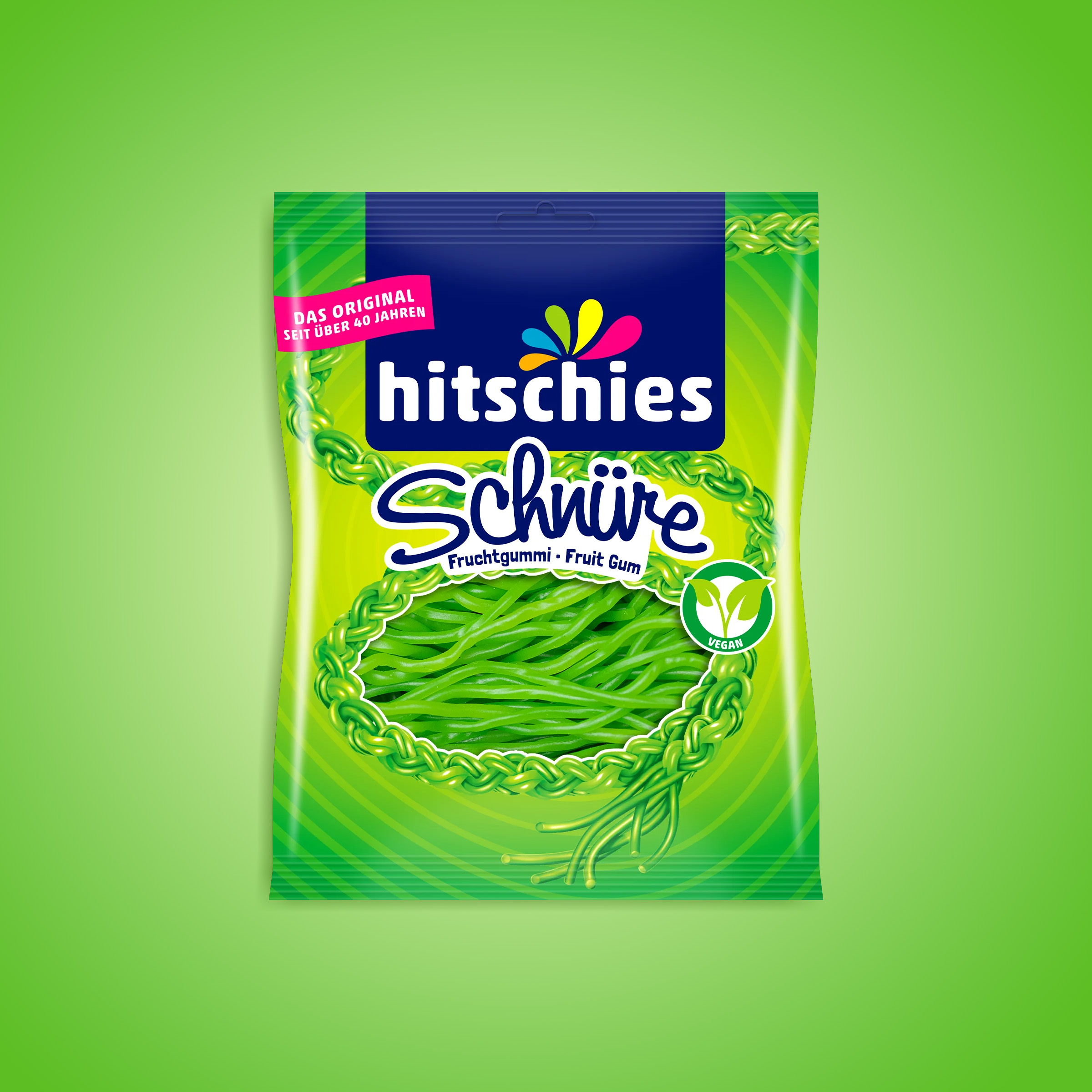 Hitschies Schnüre Apfel 125 g | Candys günstig online 1