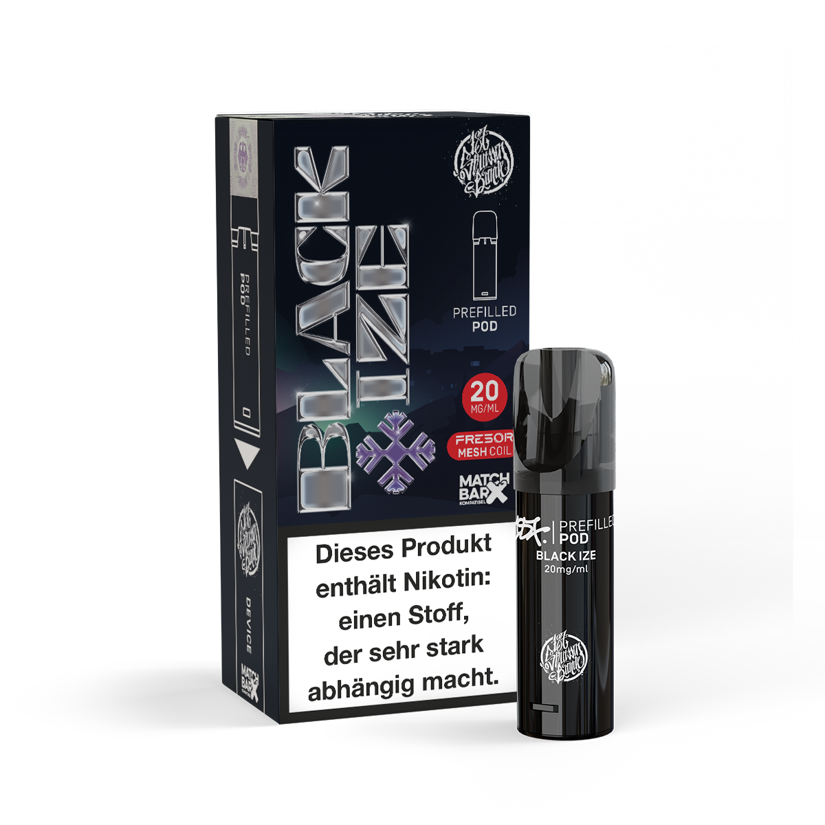 187 Pod Black Ize - Neuer Prefilled Pod | Online kaufen 1