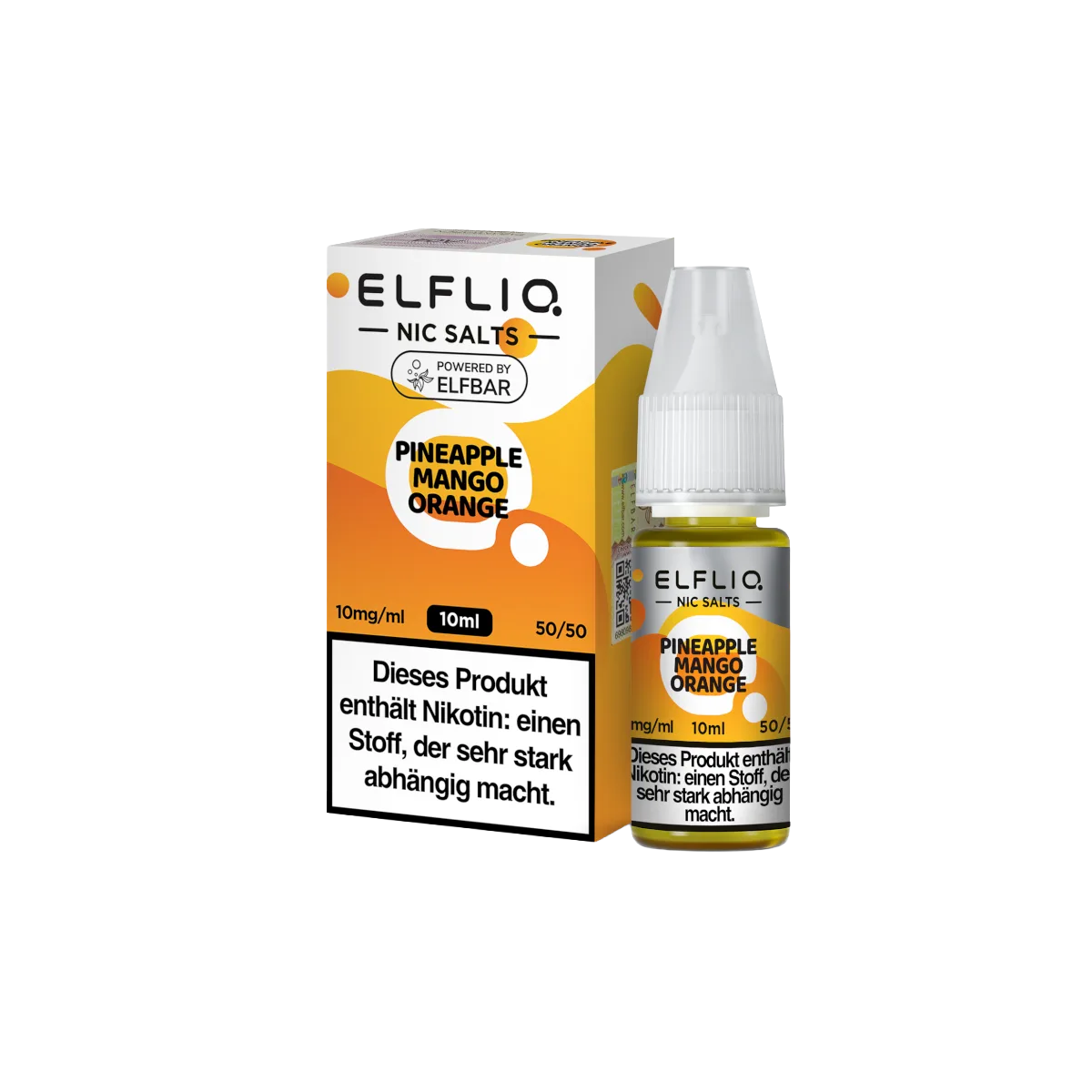 Elf Bar - ElfliQ - E-Liquid - Nikotinsalz - Pineapple Mango Orange - 20 mg1-