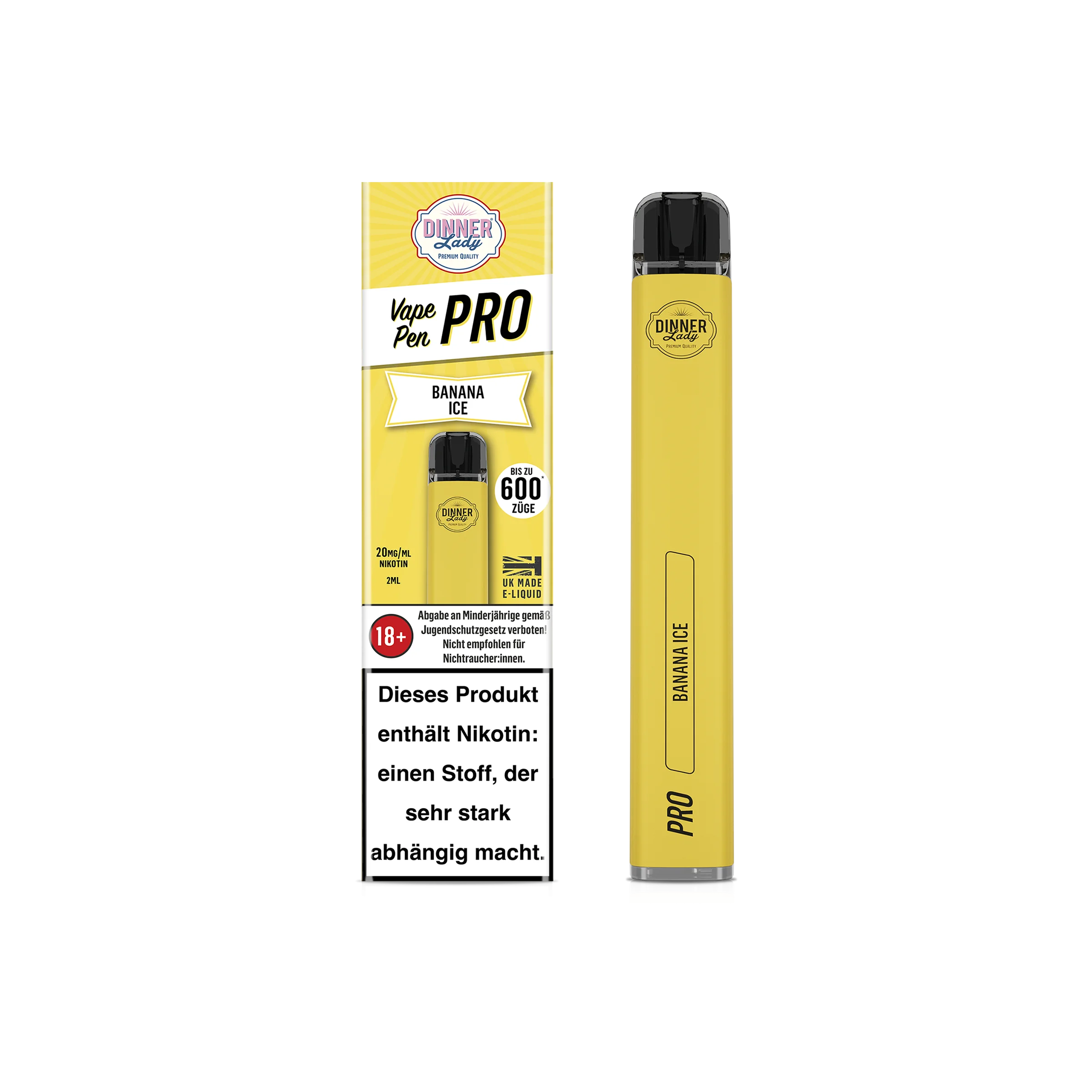 Dinner Lady - Banana Ice - Vapestick
