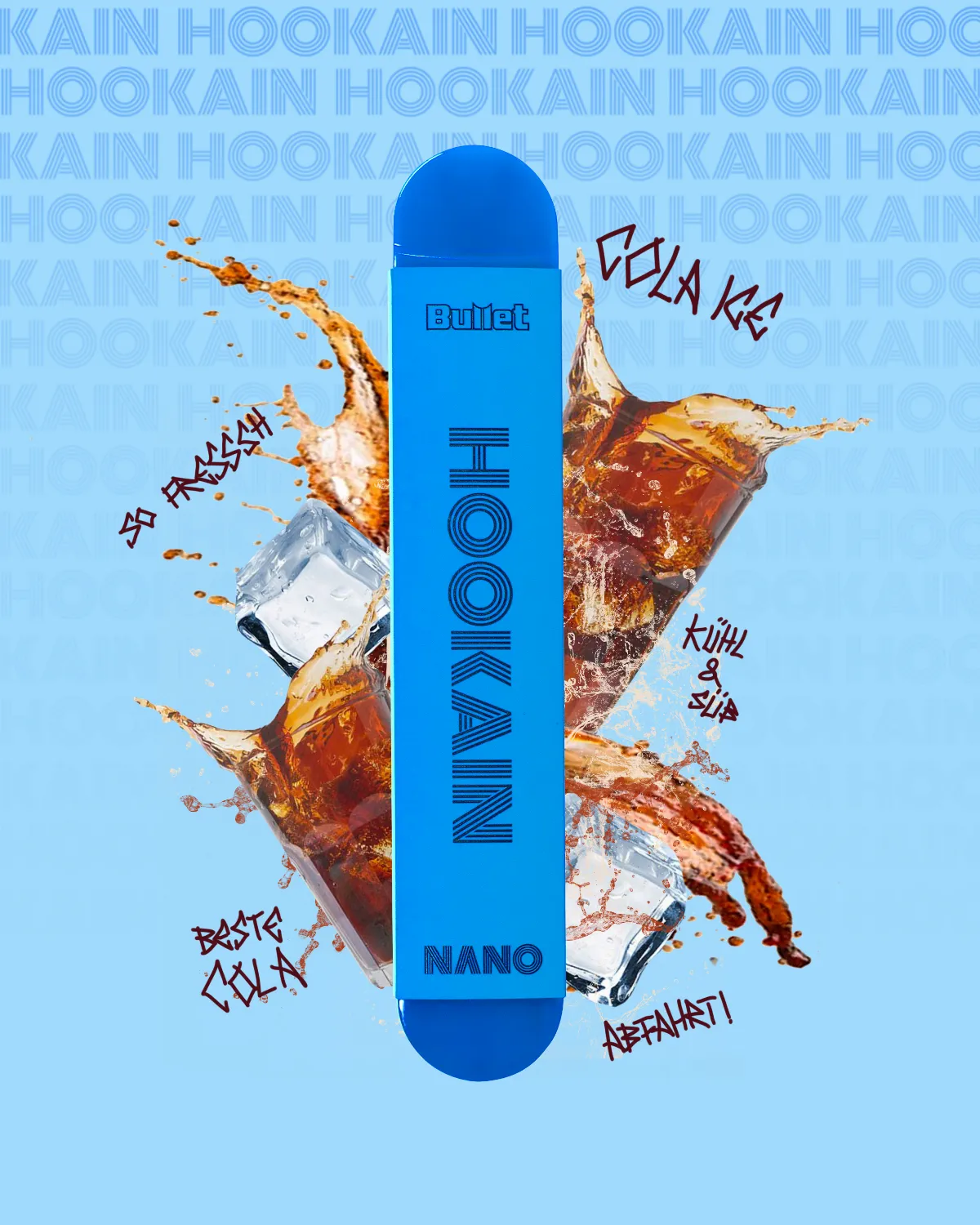 HOOKAiN Nano X Vapestick Cola Ice Einweg E-Zigarette