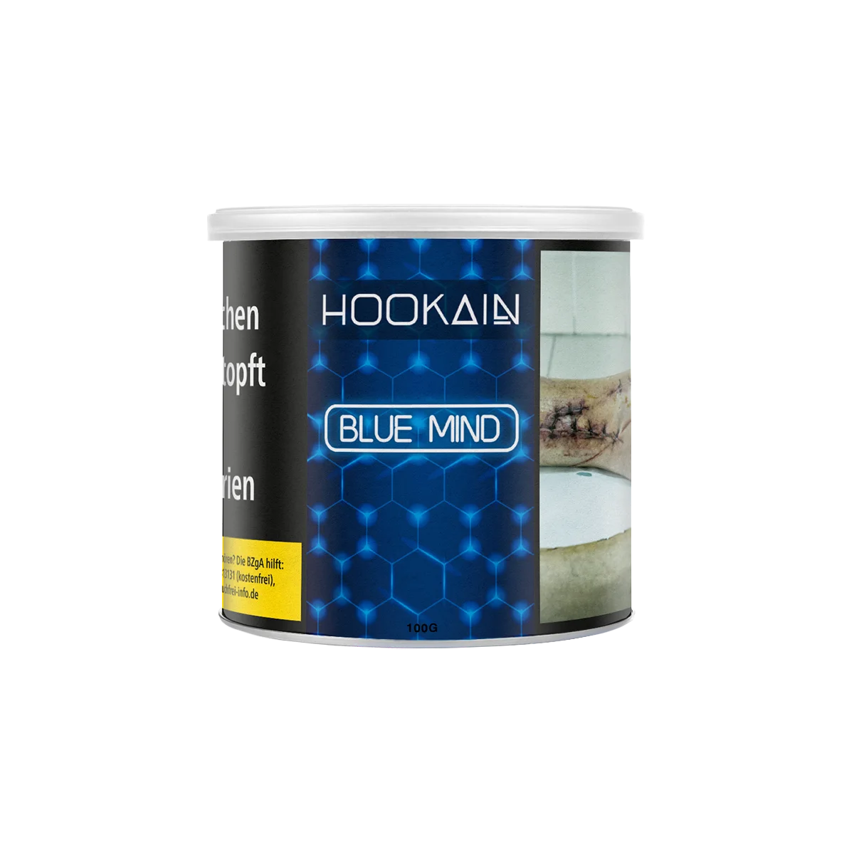 HOOKAIN Blue Mind 100 g Shisha Tabak mit Blaubeere Minze 2