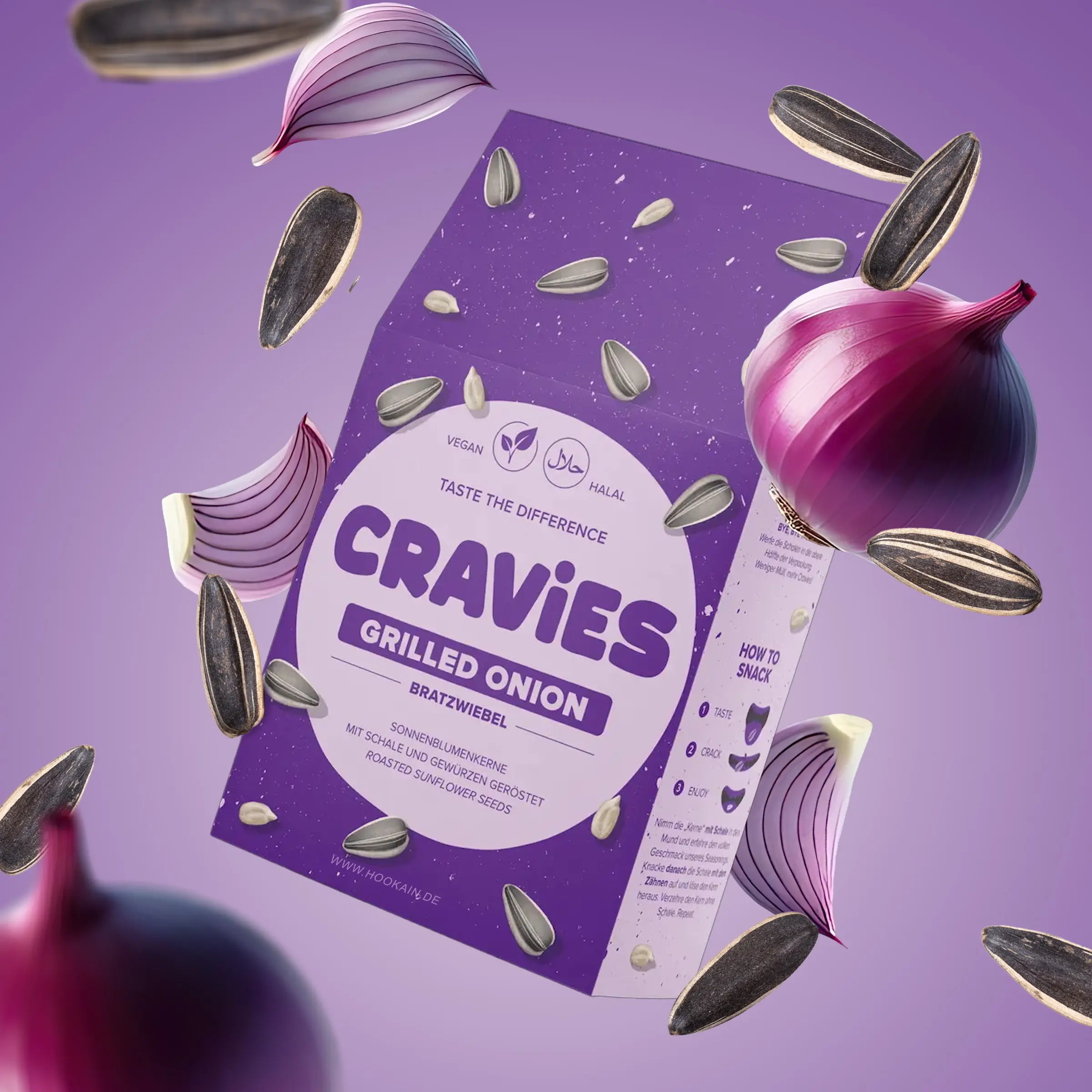 Cravies Sonnenblumenkerne Grilled Onion 60g | Günstig Online 1 Cravies Sonnenblumenkerne Grilled Onion 60g | Günstig Online 1