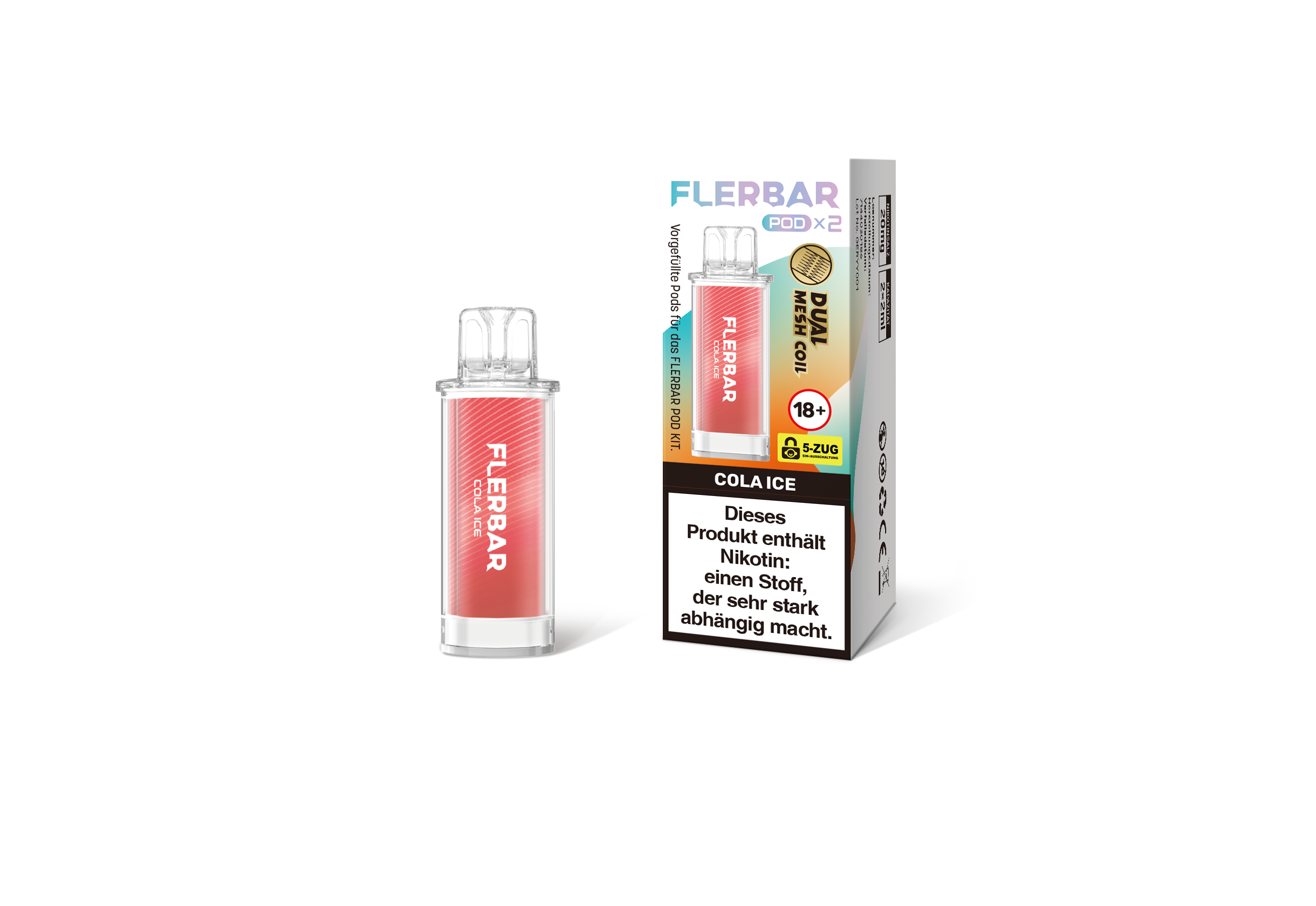 Flerbar Prefilled Pod Cola Ice 20 mg | Günstig Online 2