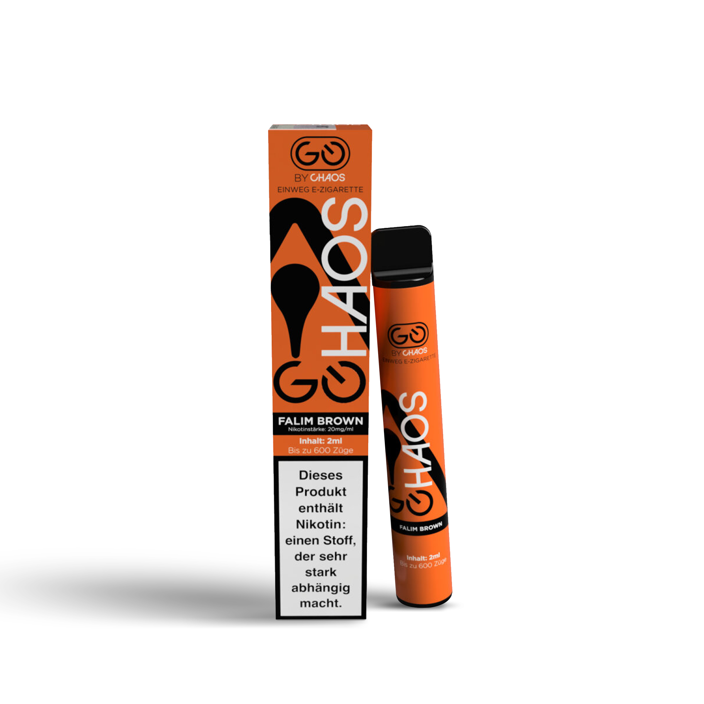 Chaos Vape - Falim Brown - 20 mg | Alle neuen Sorten günstig online kaufen - Hookain Vape Onlineshop 1
