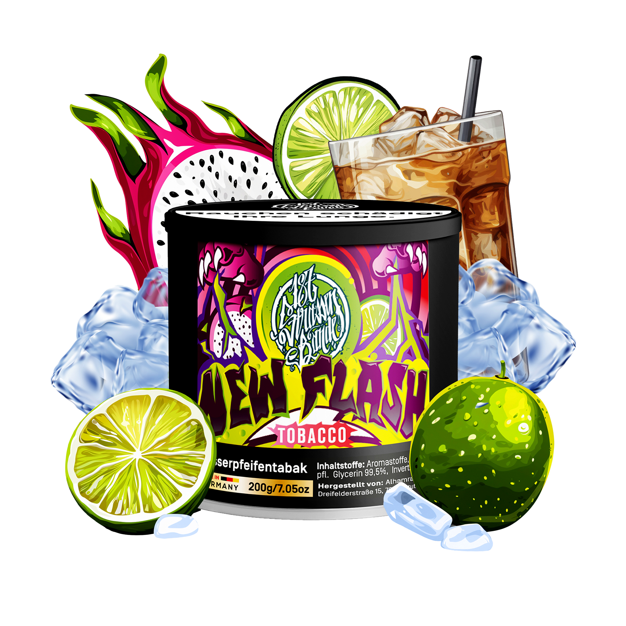 187 Strassenbande #15 NEW FLASH | Order 200 g Hookah Tobacco 187 Strassenbande #15 NEW FLASH | Order 200 g Hookah Tobacco