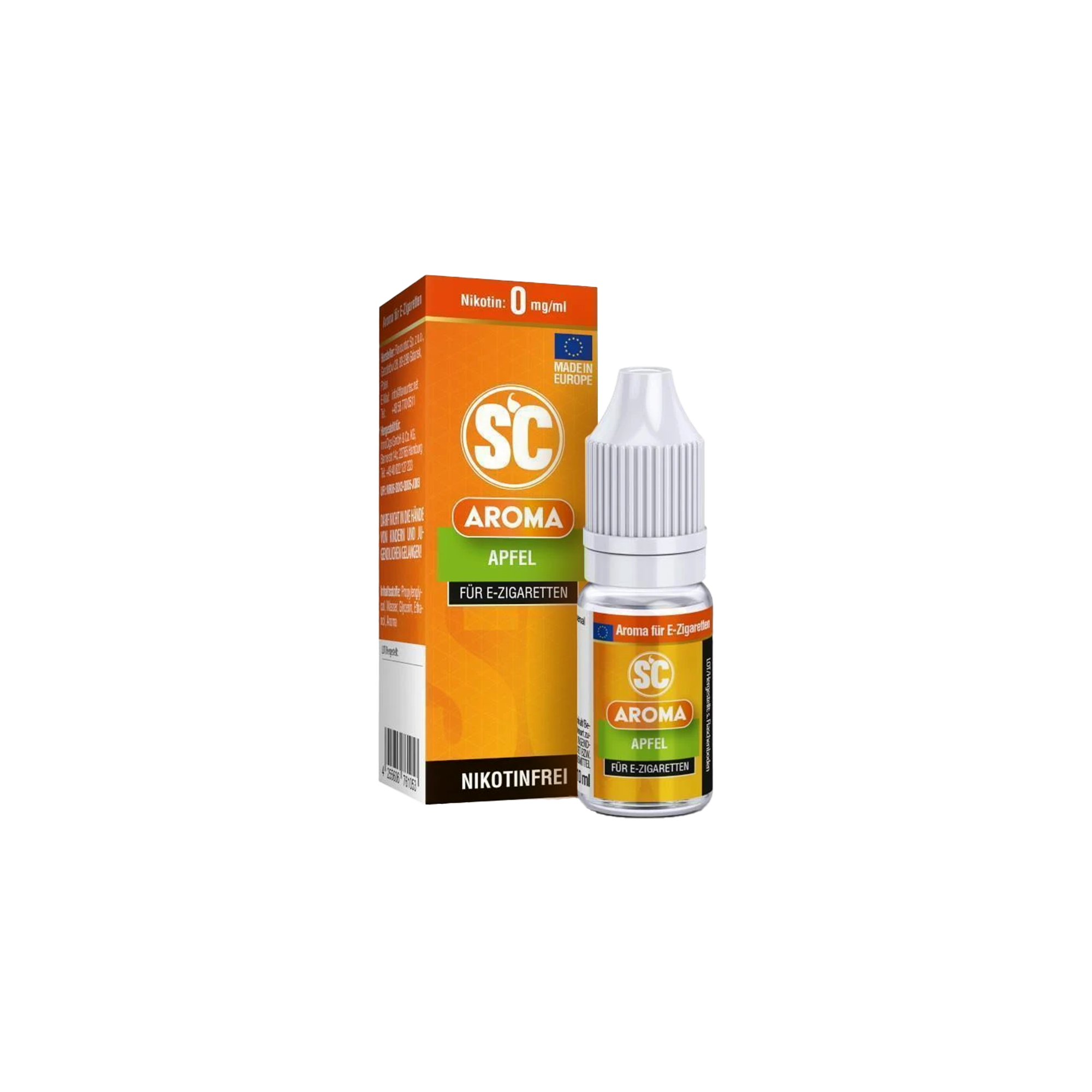 Apfel Aroma 10 ml von SC für Shake and Vape E-Liquid 2