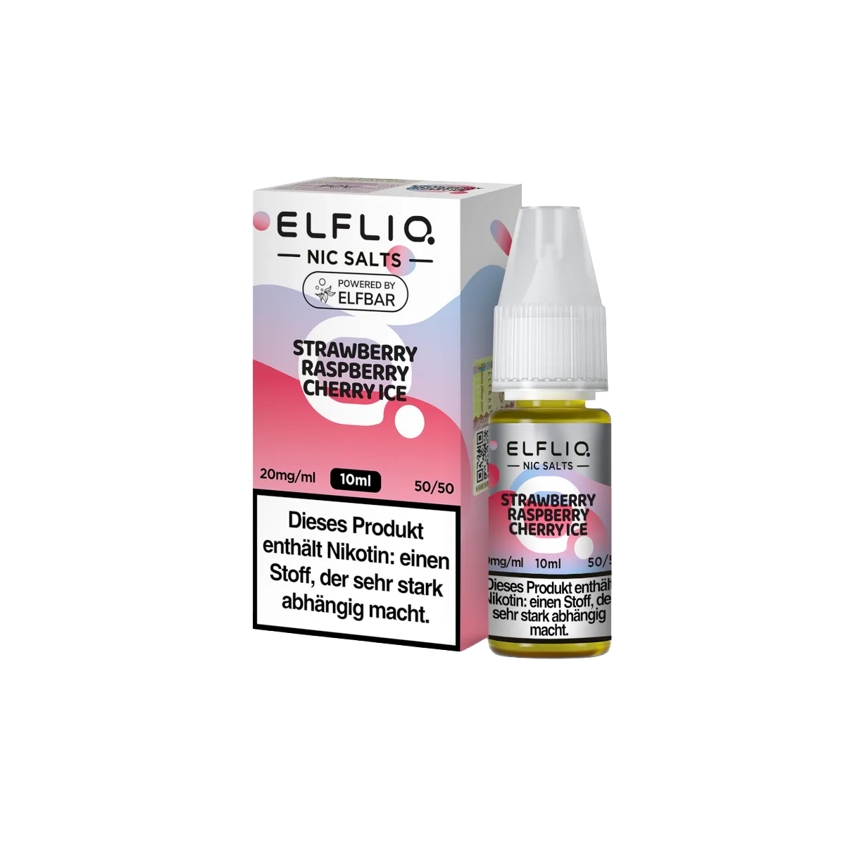 Elf Bar - ElfliQ - E-Liquid - Nikotinsalz - Strawberry Raspberry Cherry Ice - 20 mg1-