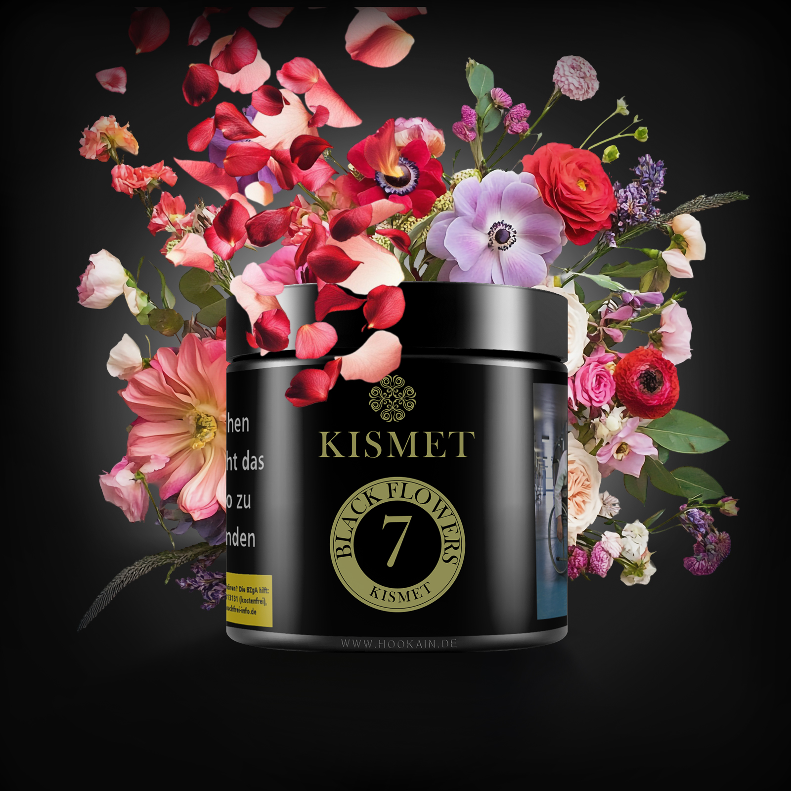 Kismet - Black Flowers #7 - 200 g