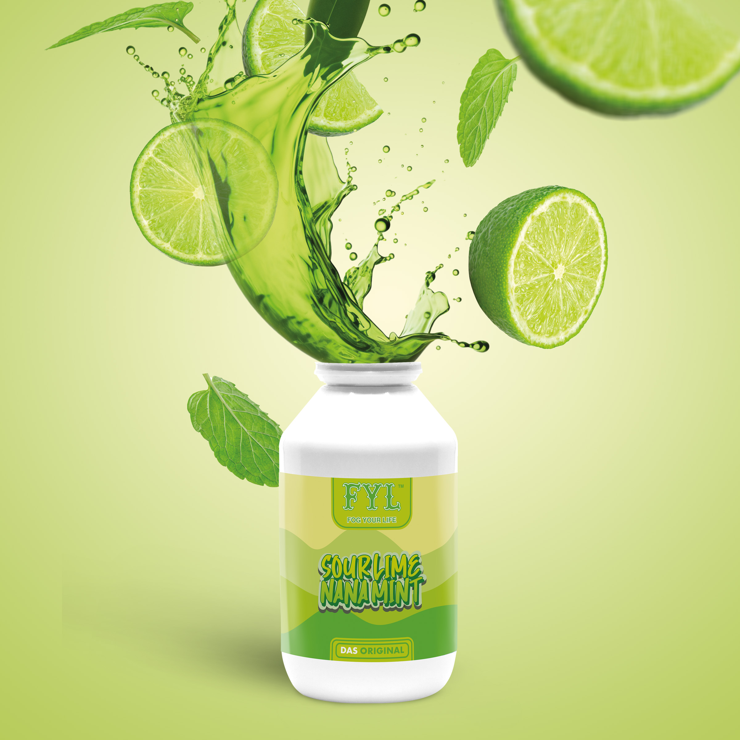 Fog Your Life Aroma Shot Sour Lime Nana Mint 25 ml | Online 1