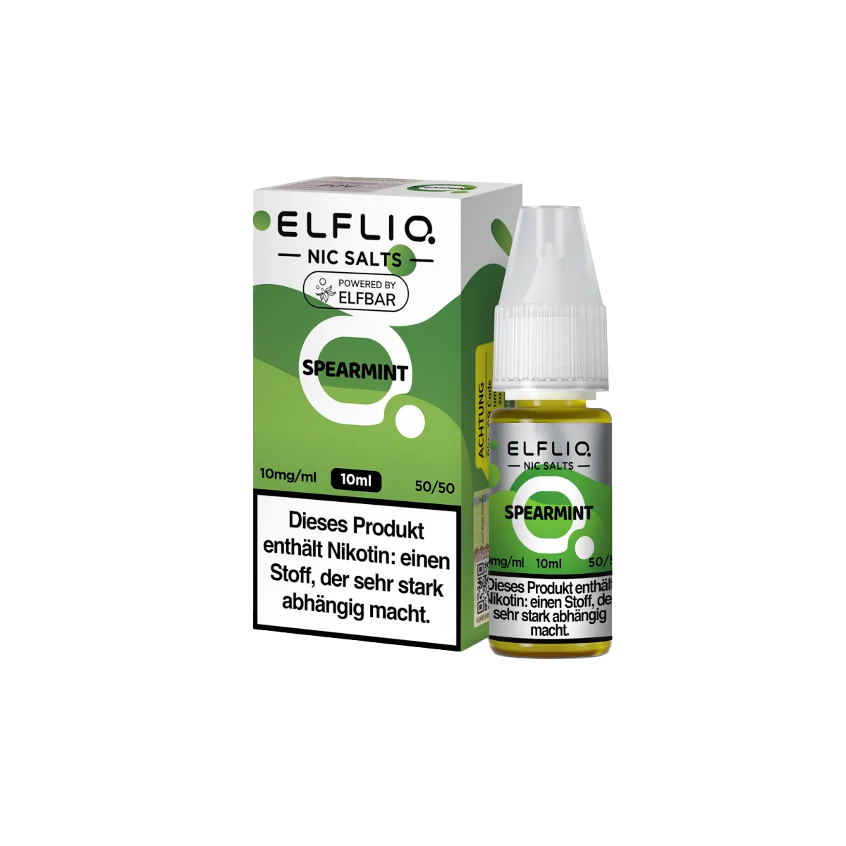 Elf Bar - ElfliQ - E-Liquid - Nikotinsalz - Spearmint - 10 mg1-