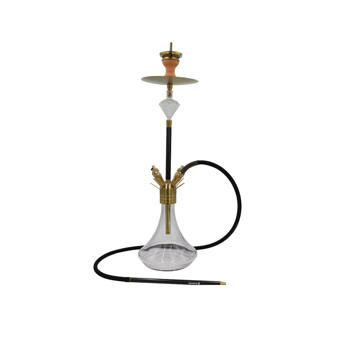 Diamond Hookah - Carbonado - Gold 2.0