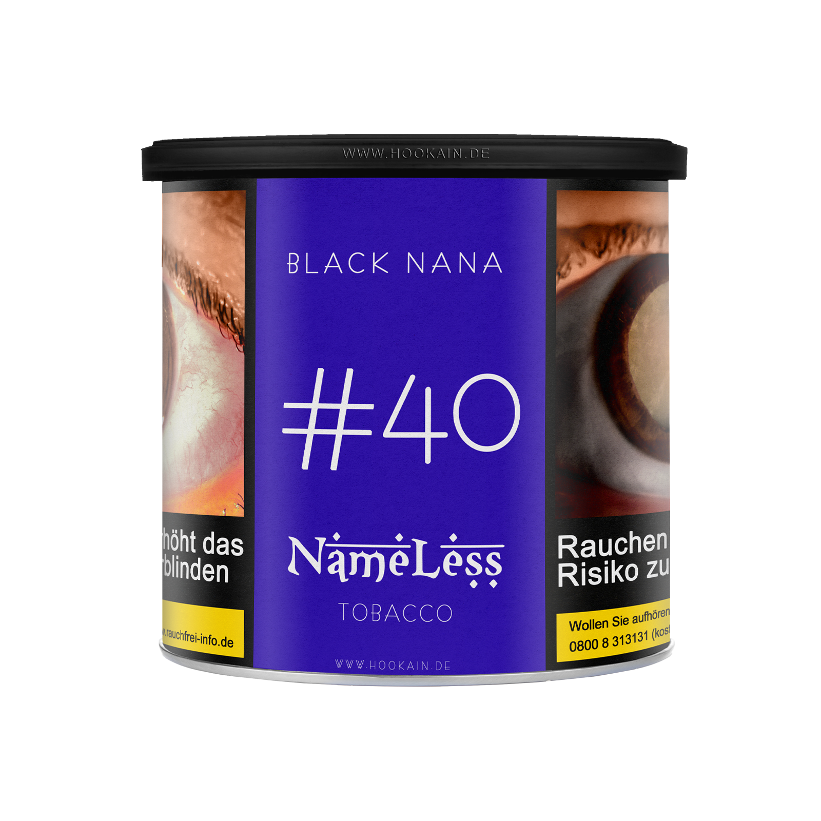 Nameless #40 Black Nana Shishatabak 200 g | Online bestellen 2