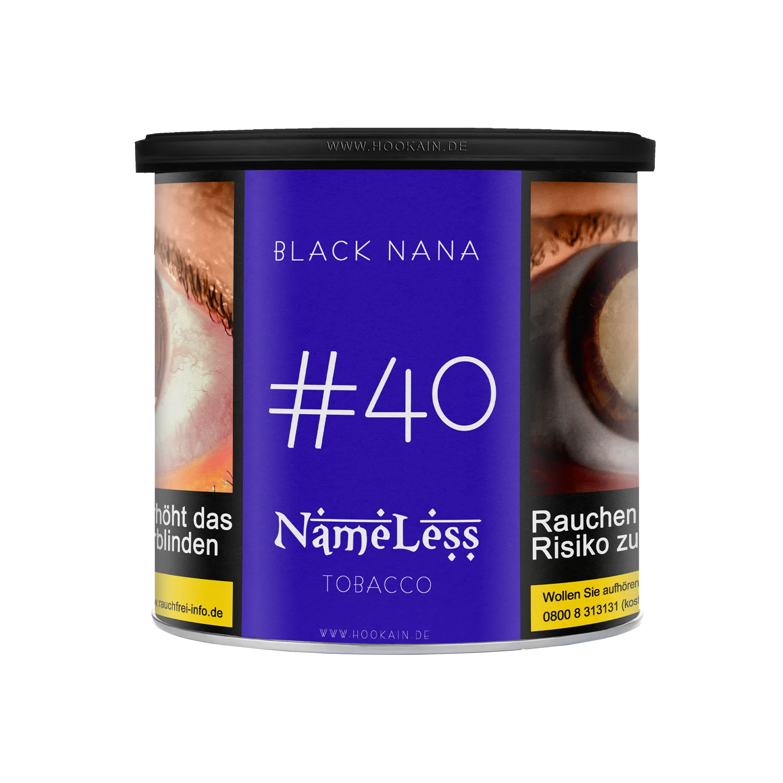 Nameless #40 Black Nana Shishatabak 200 g | Online bestellen 2