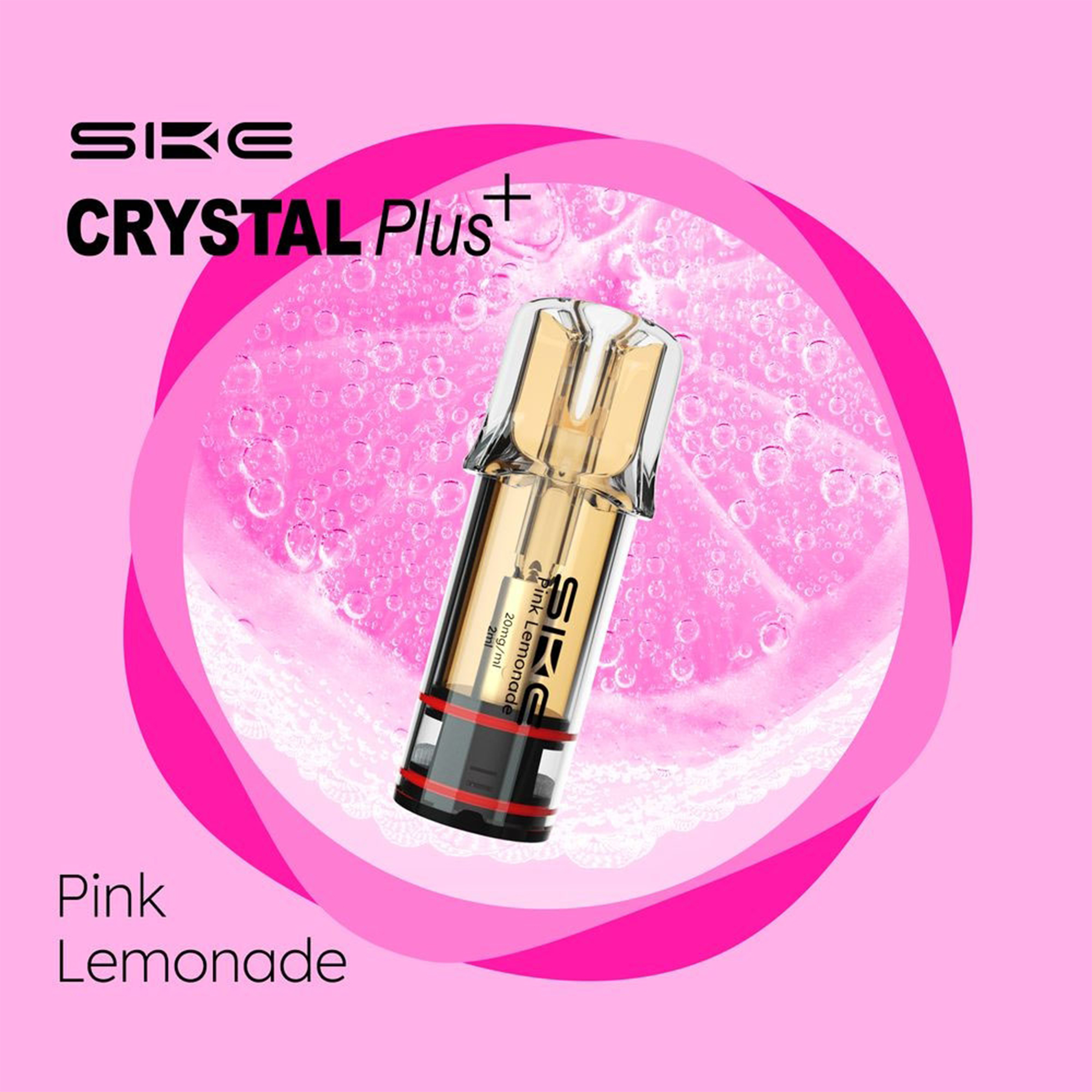 SKE Crystal PLUS Prefilled Pods - Pink Lemonade | Neue Sorten kaufen