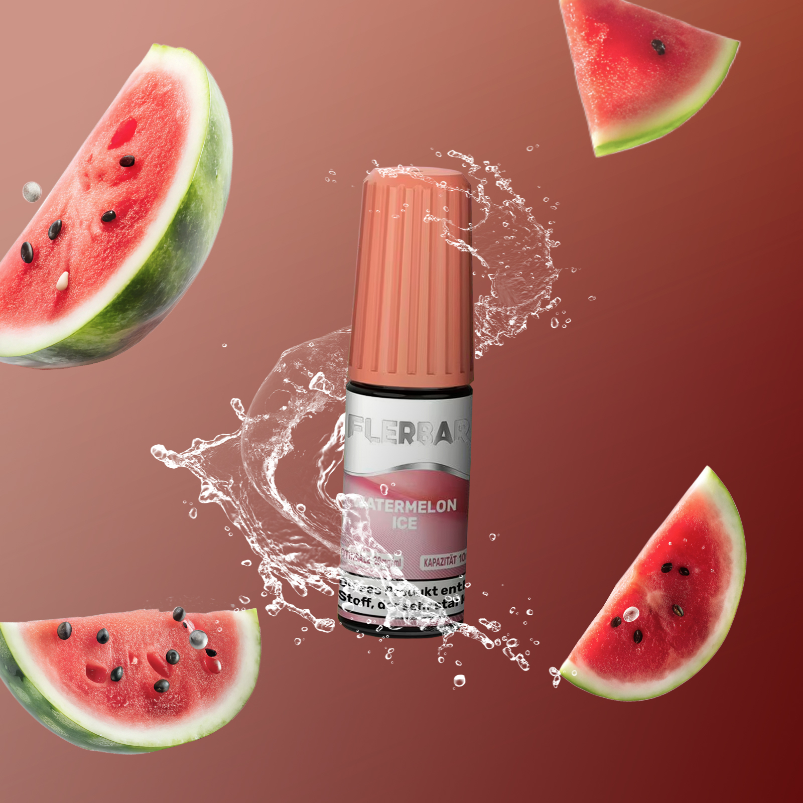 Flerbar - E-Liquid - Nicotine salt - Watermelon Ice - 10 ml - 20 mg