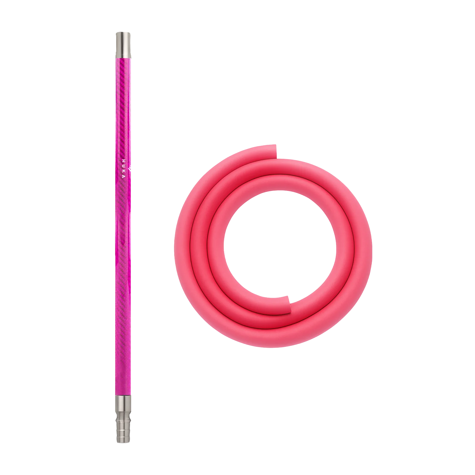Huka - Carbonmundst&uuml;ck - Carbon Handle S Pink 1