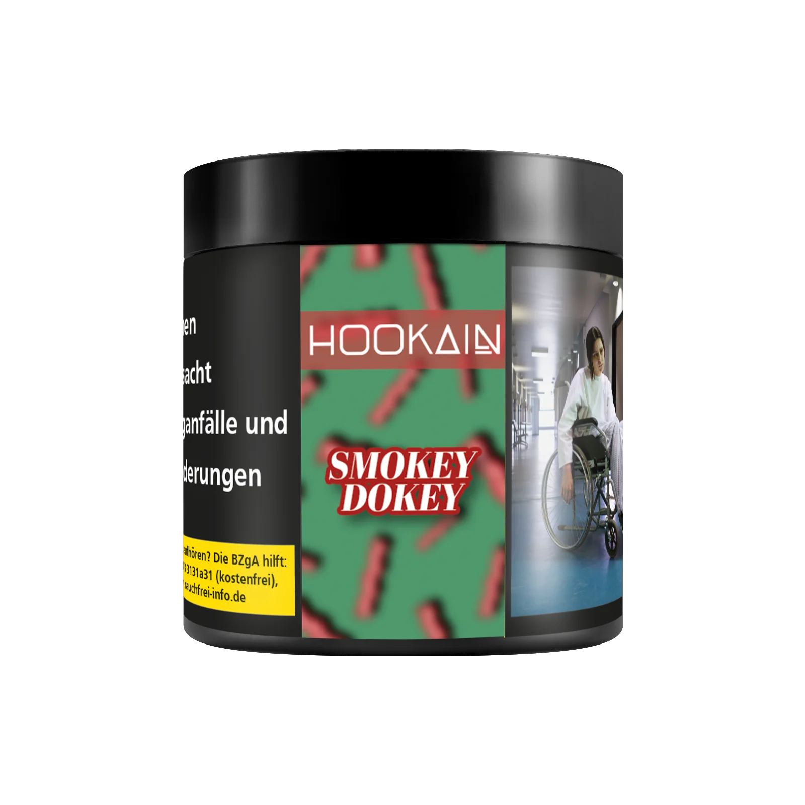 Hookain Smokey Dokey 50g &ndash; Herzhafter Bacon, Butterkeks & Vanille Shishatabak  2