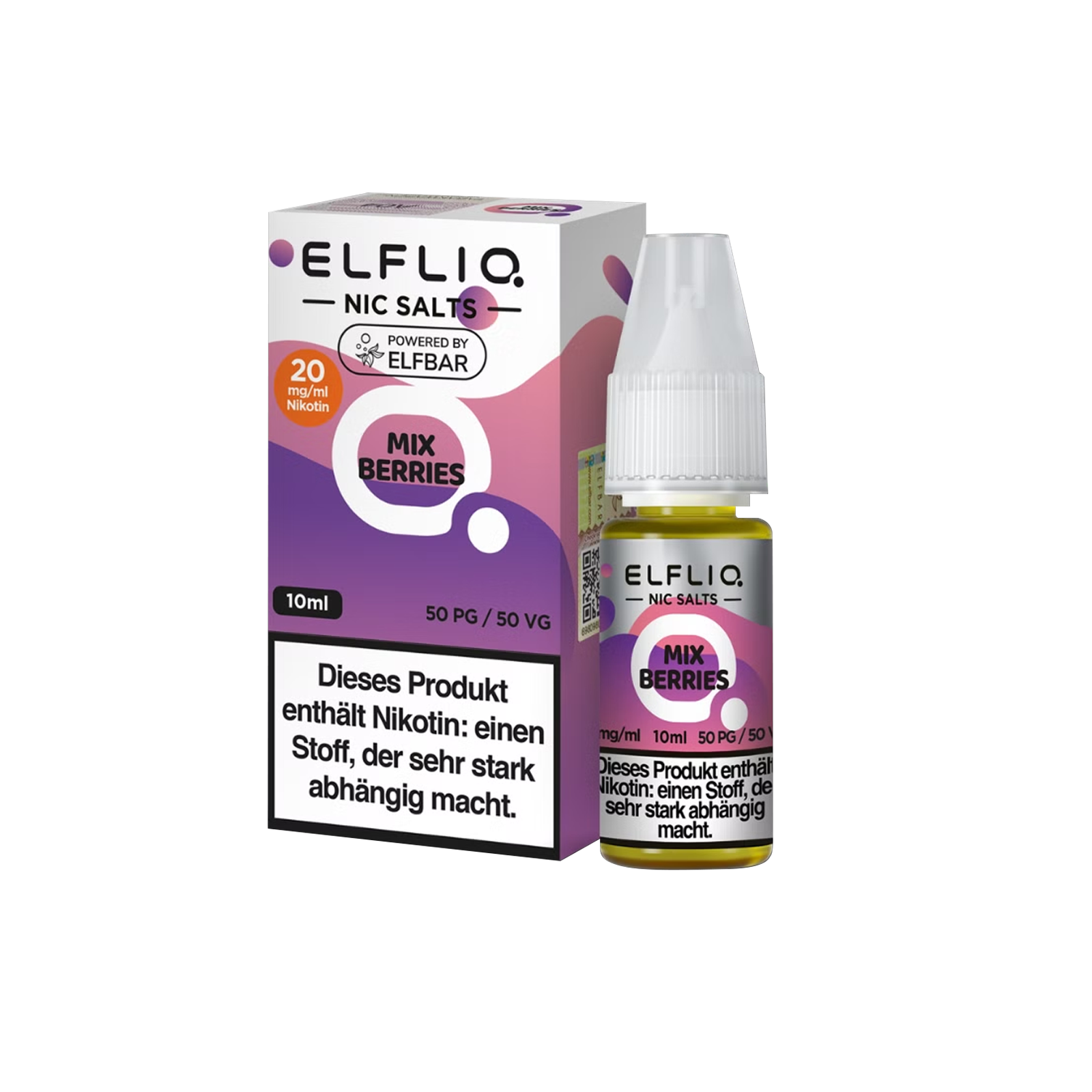 Elf Bar - ElfliQ - E-Liquid - Nikotinsalz - Mix Berries - 20 mg 2